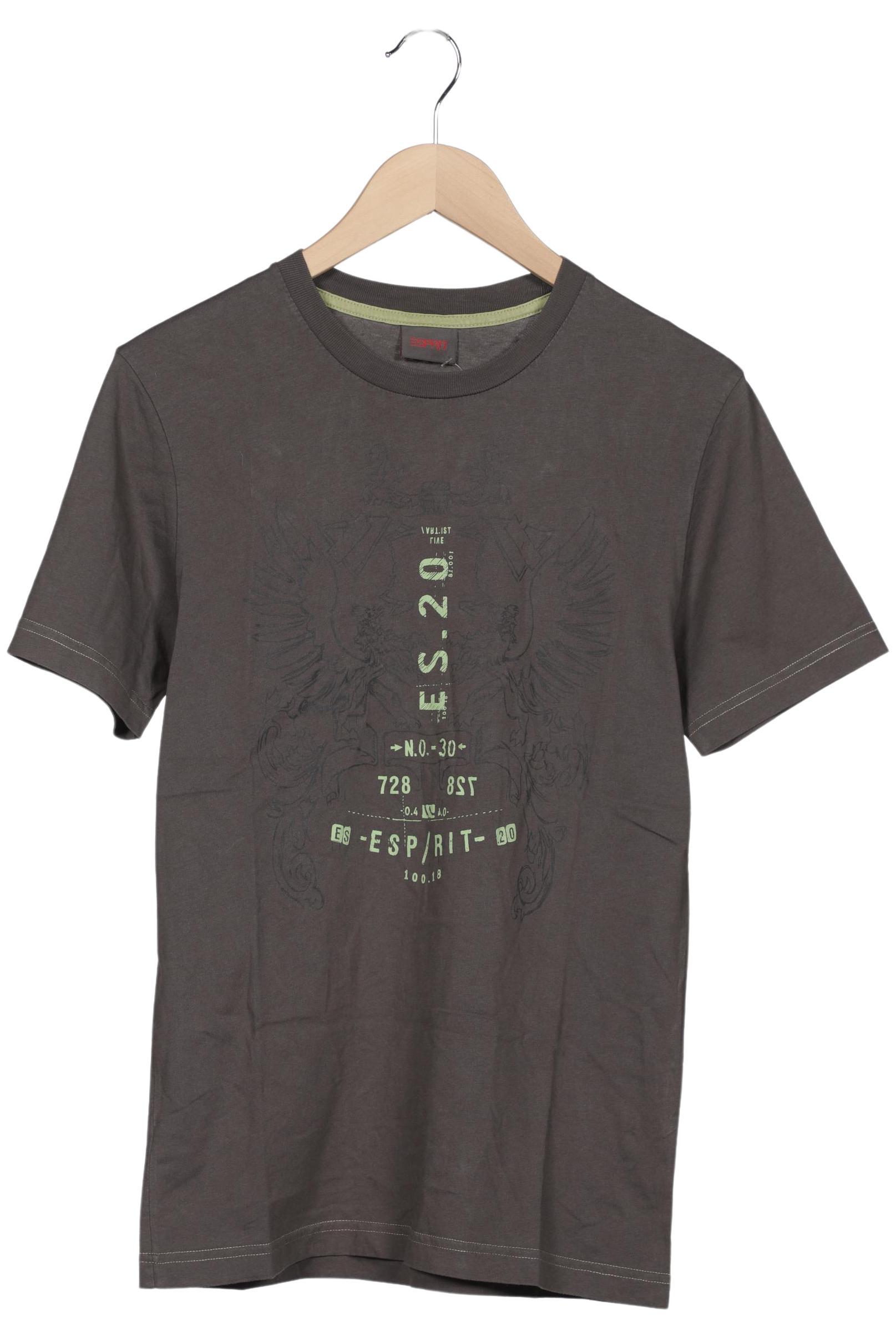 

Esprit Herren T-Shirt, grau, Gr. 48