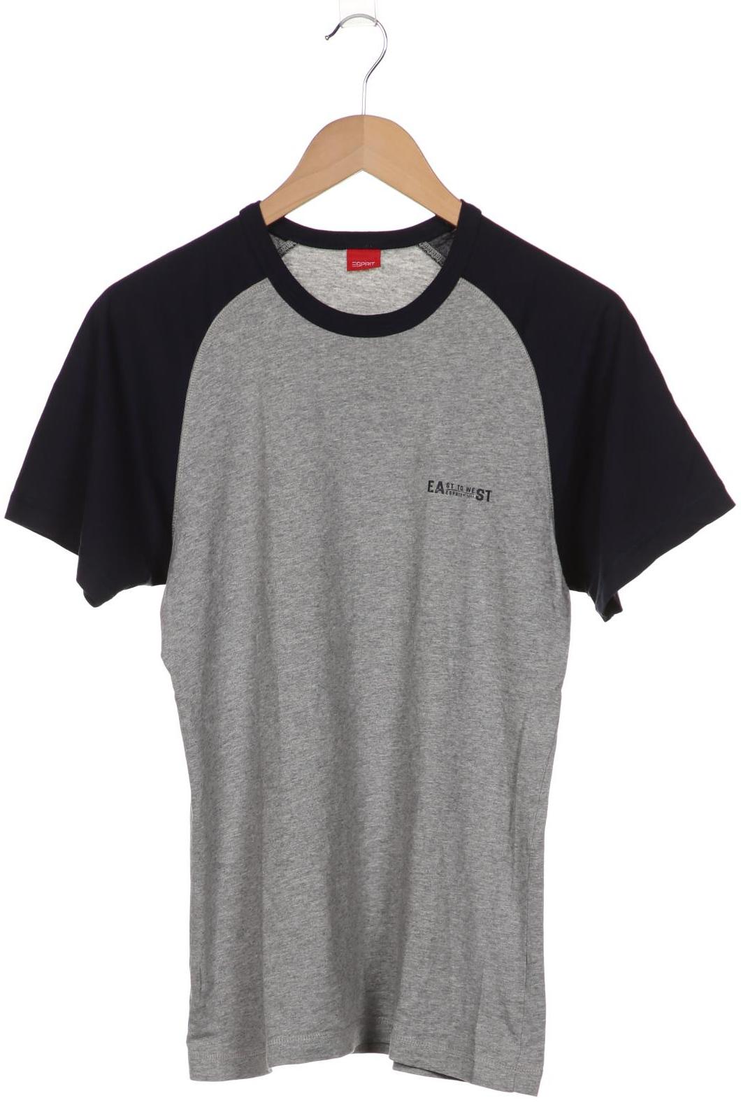 

Esprit Herren T-Shirt, grau, Gr. 52