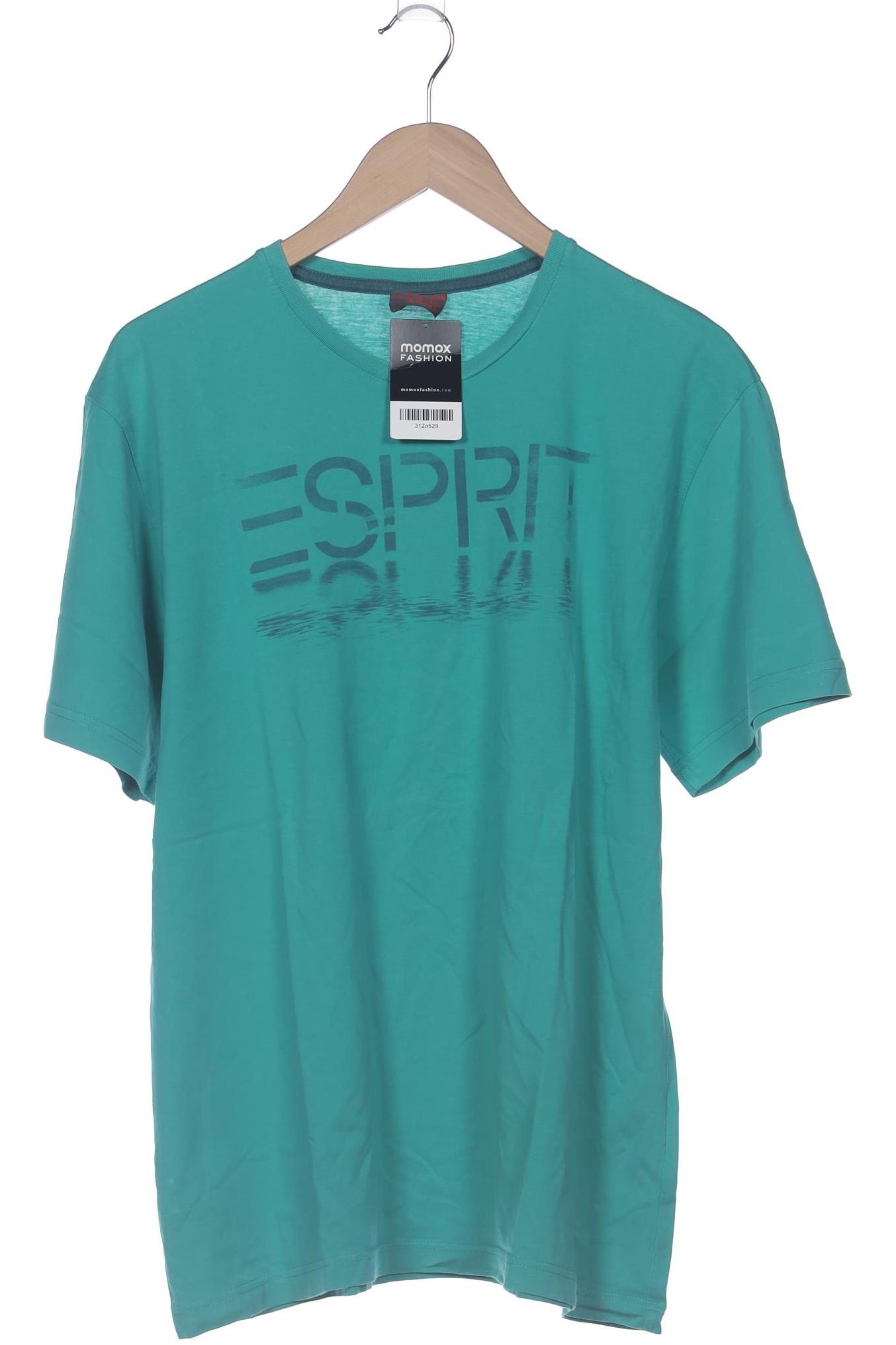 

Esprit Herren T-Shirt, türkis, Gr. 56