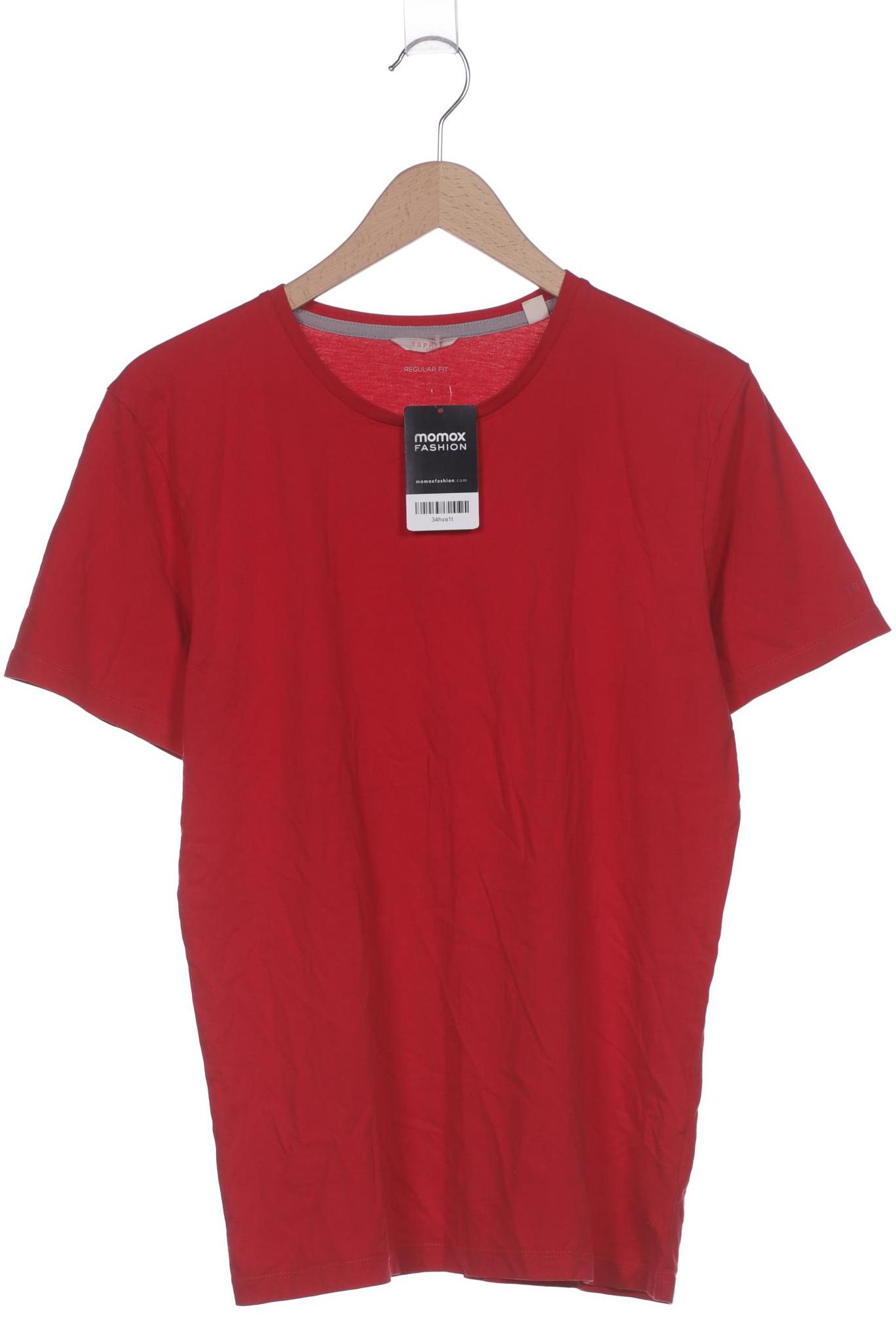 

Esprit Herren T-Shirt, rot, Gr. 48