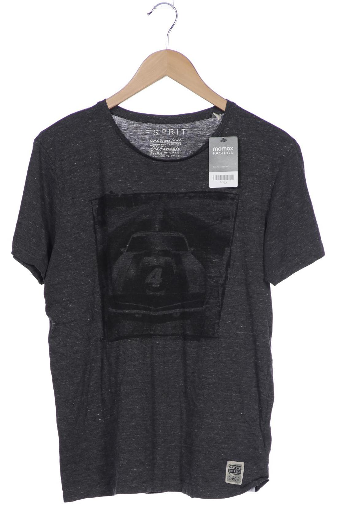 

Esprit Herren T-Shirt, grau, Gr. 52