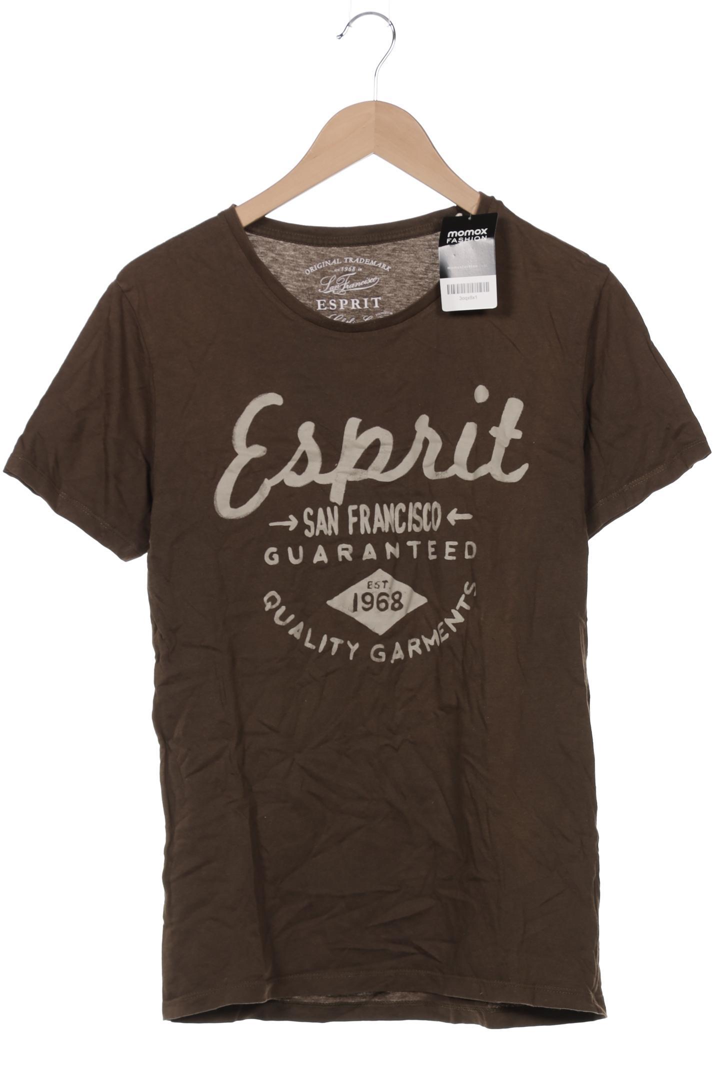 

Esprit Herren T-Shirt, braun, Gr. 48