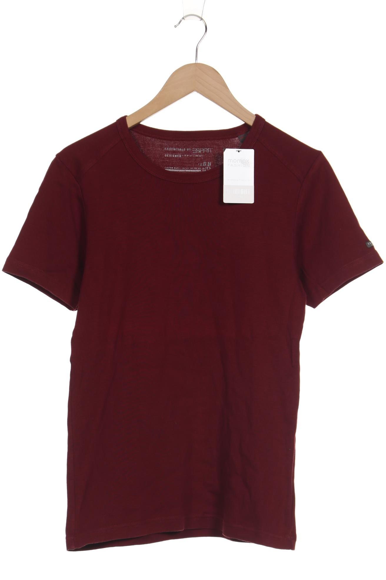 

Esprit Herren T-Shirt, bordeaux, Gr. 52