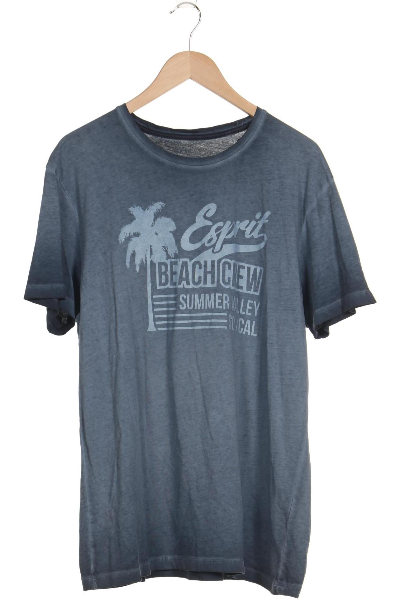 

Esprit Herren T-Shirt, blau, Gr. 54