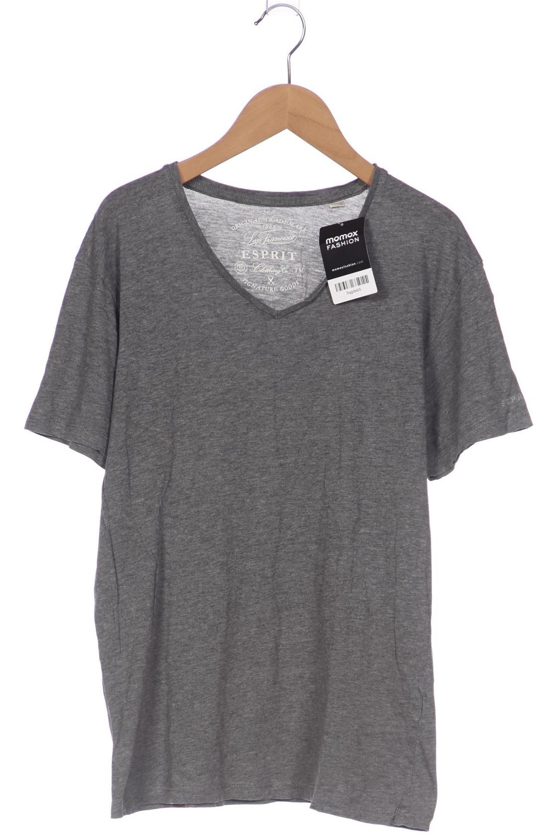 

Esprit Herren T-Shirt, grau, Gr. 48