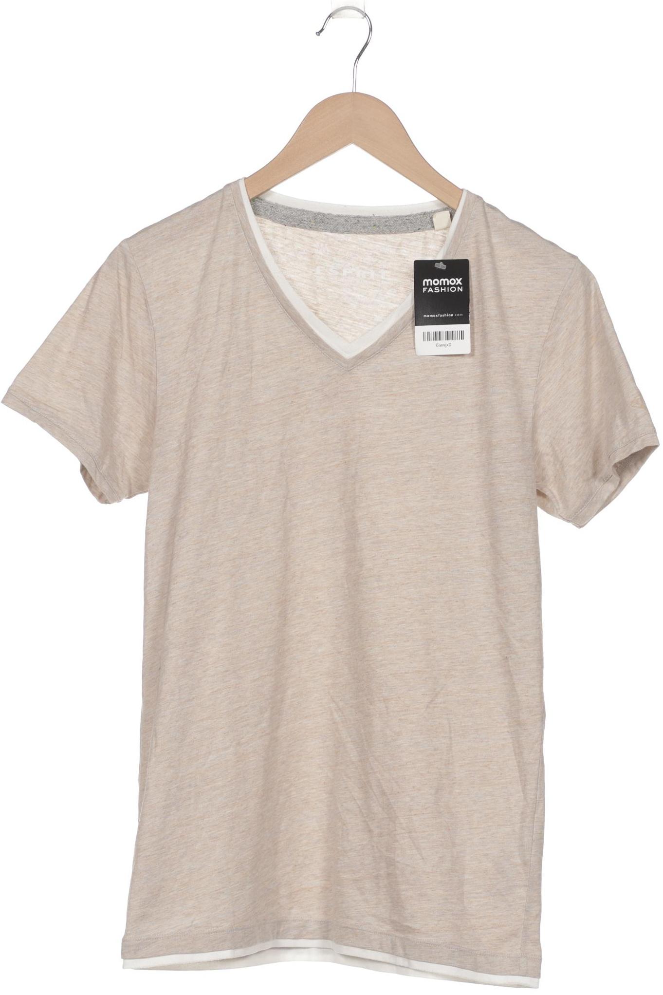 Thumbnail - Esprit Herren T-Shirt, beige, Gr. 48
