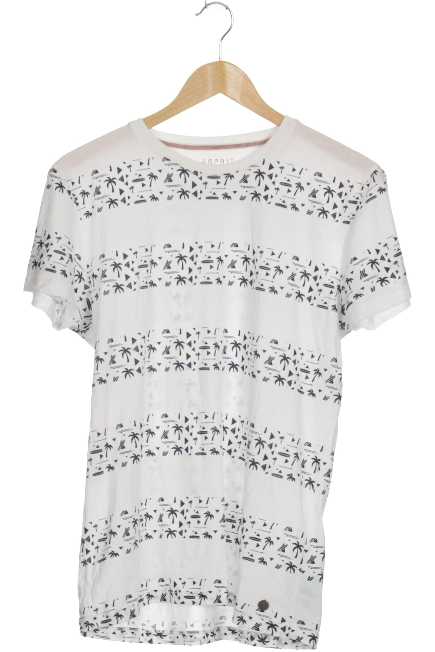 

Esprit Herren T-Shirt, weiß, Gr. 48