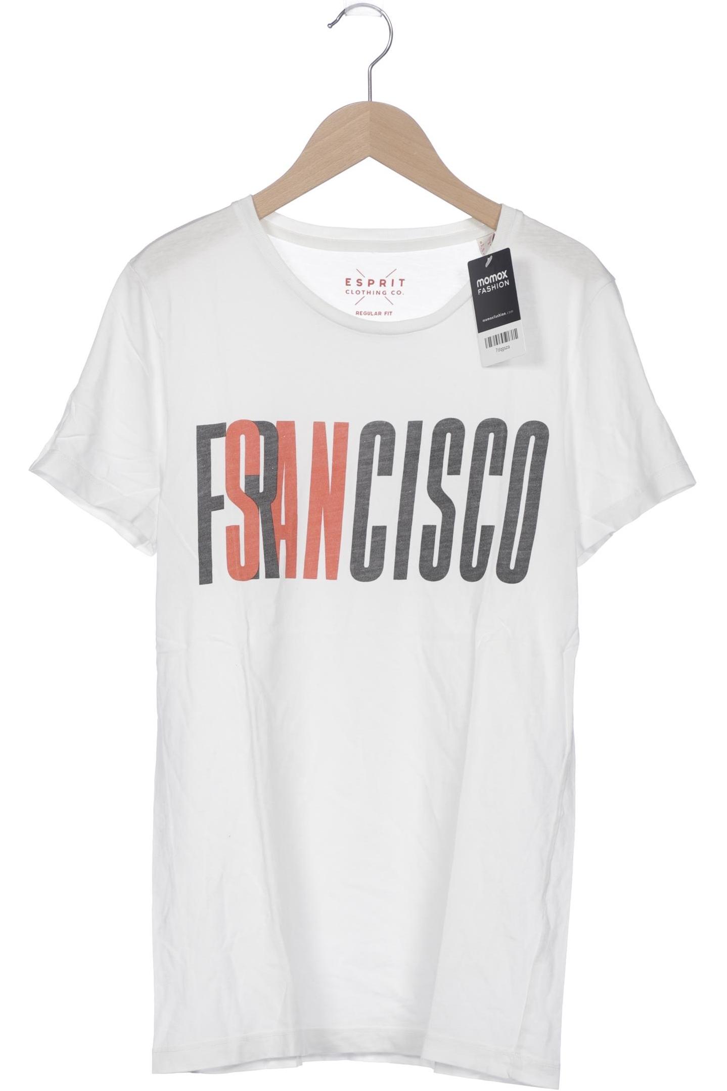 

Esprit Herren T-Shirt, weiß, Gr. 44