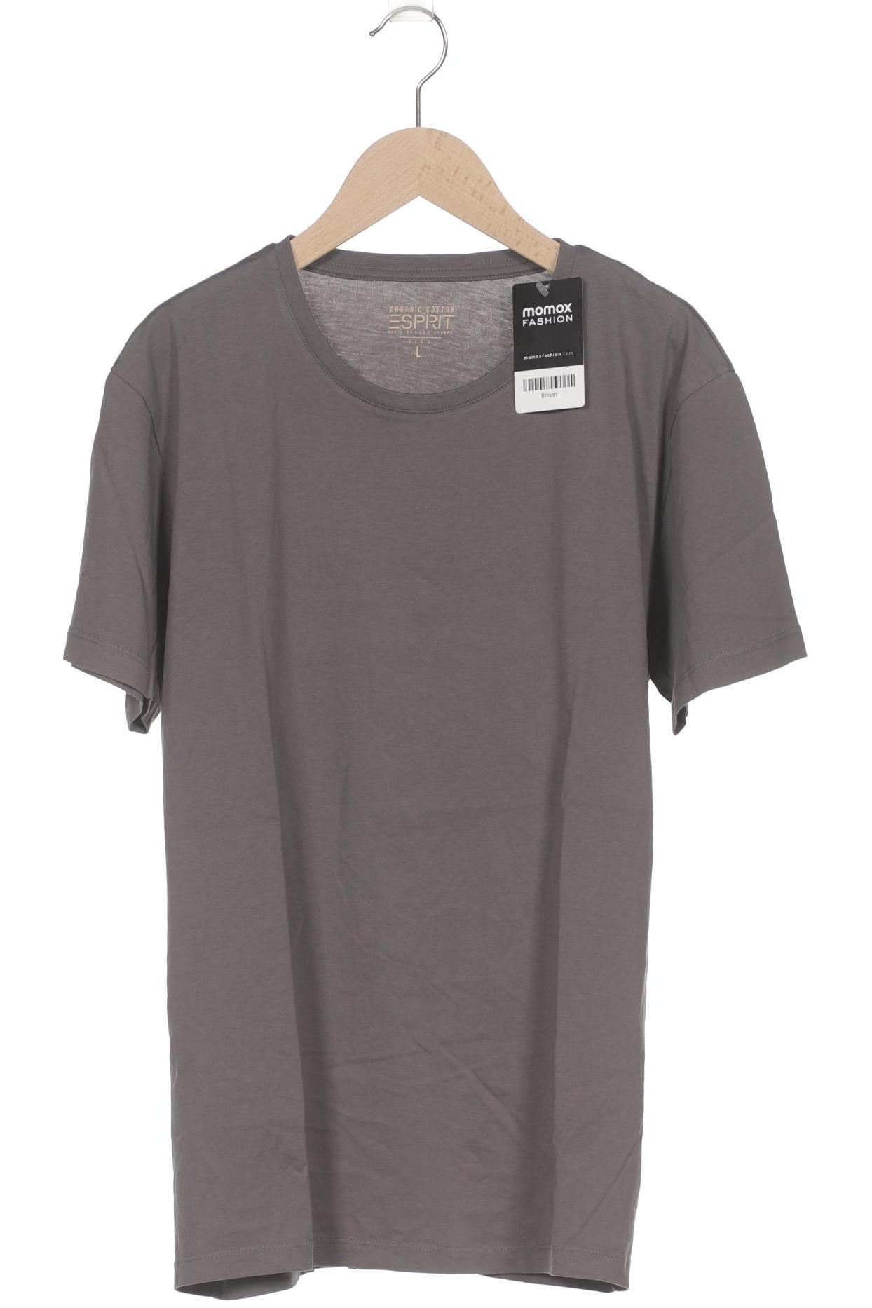 

Esprit Herren T-Shirt, grau, Gr. 52