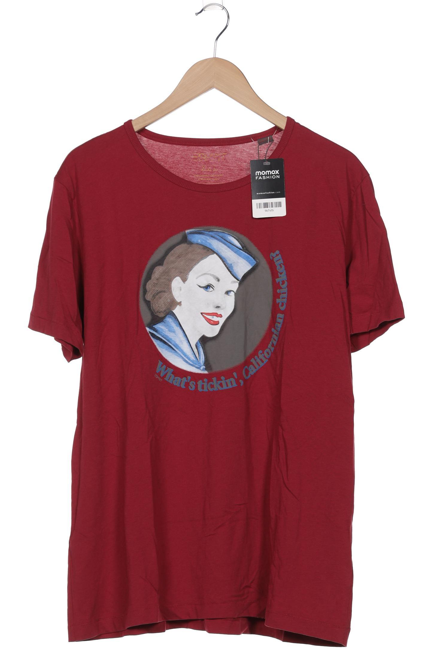 

Esprit Herren T-Shirt, rot, Gr. 56