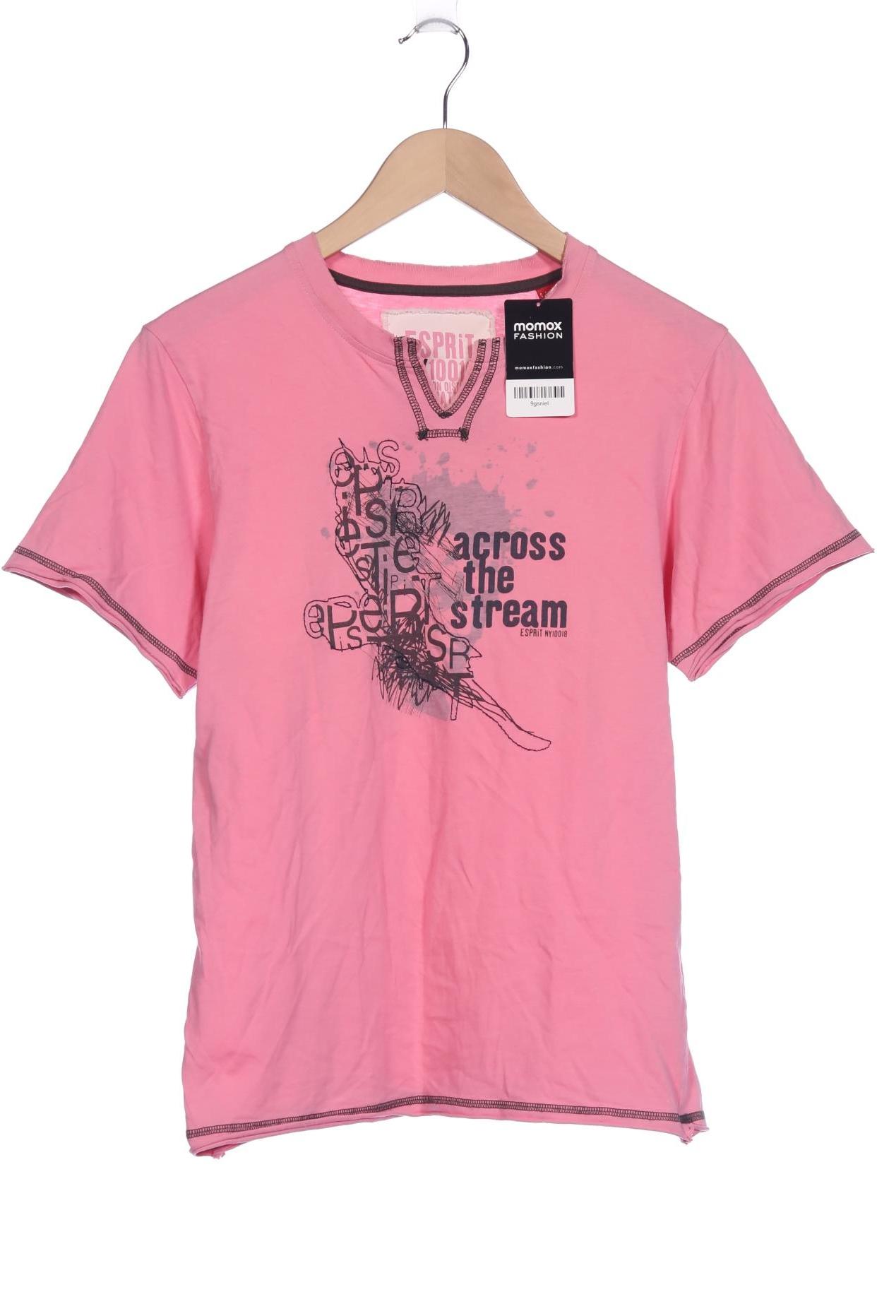 Thumbnail - Esprit Herren T-Shirt, pink, Gr. 46