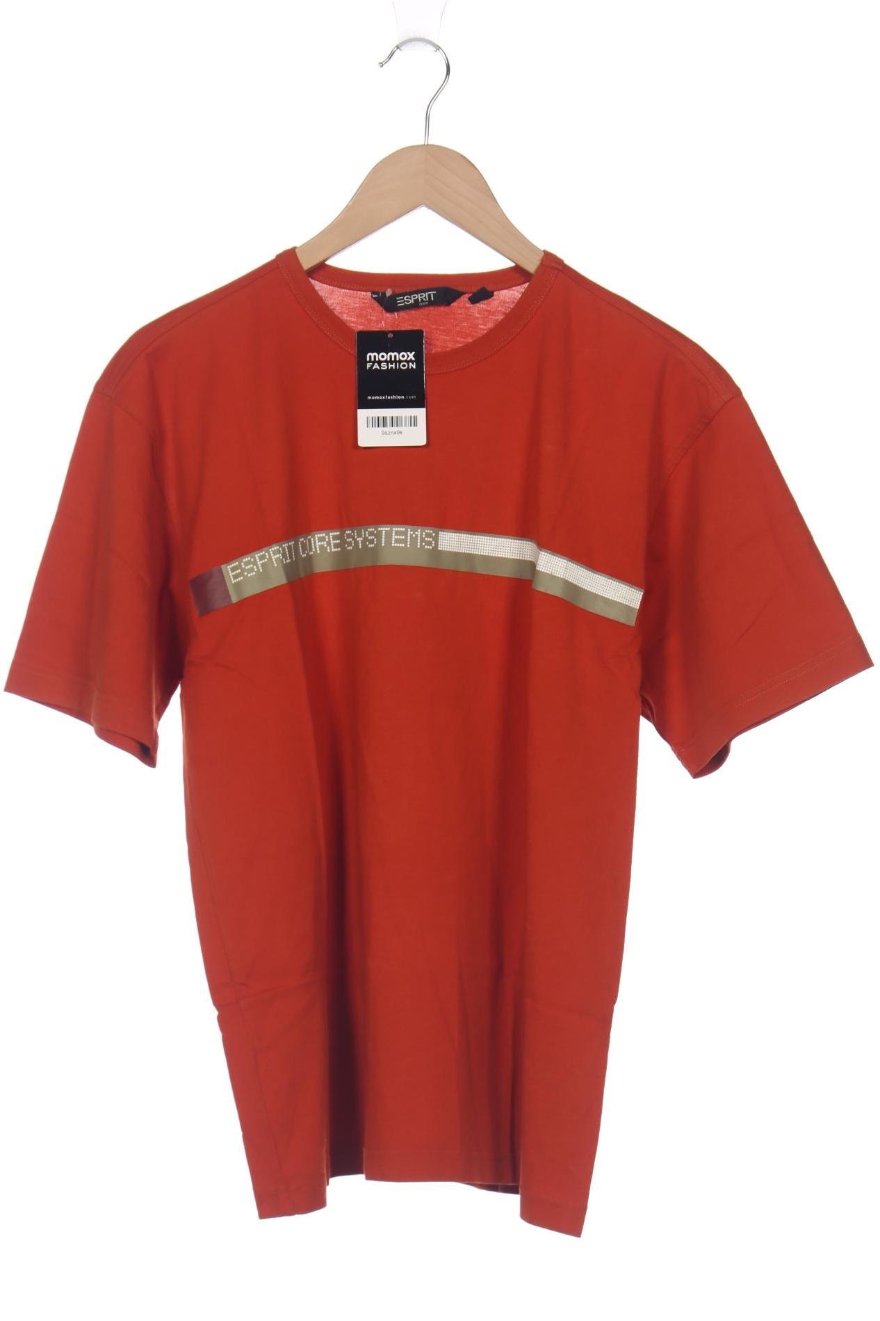 

Esprit Herren T-Shirt, orange, Gr. 52