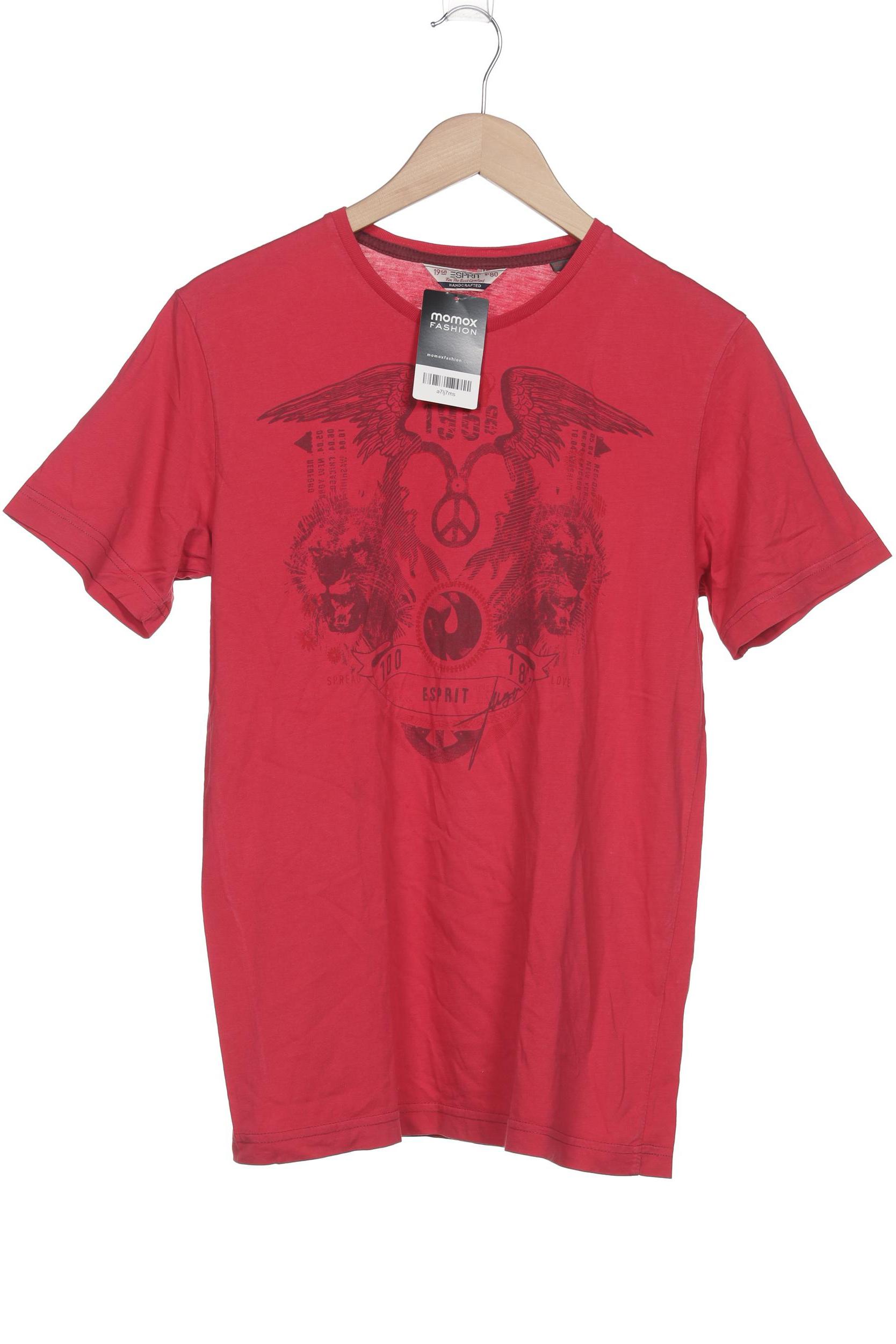 

Esprit Herren T-Shirt, rot, Gr. 48