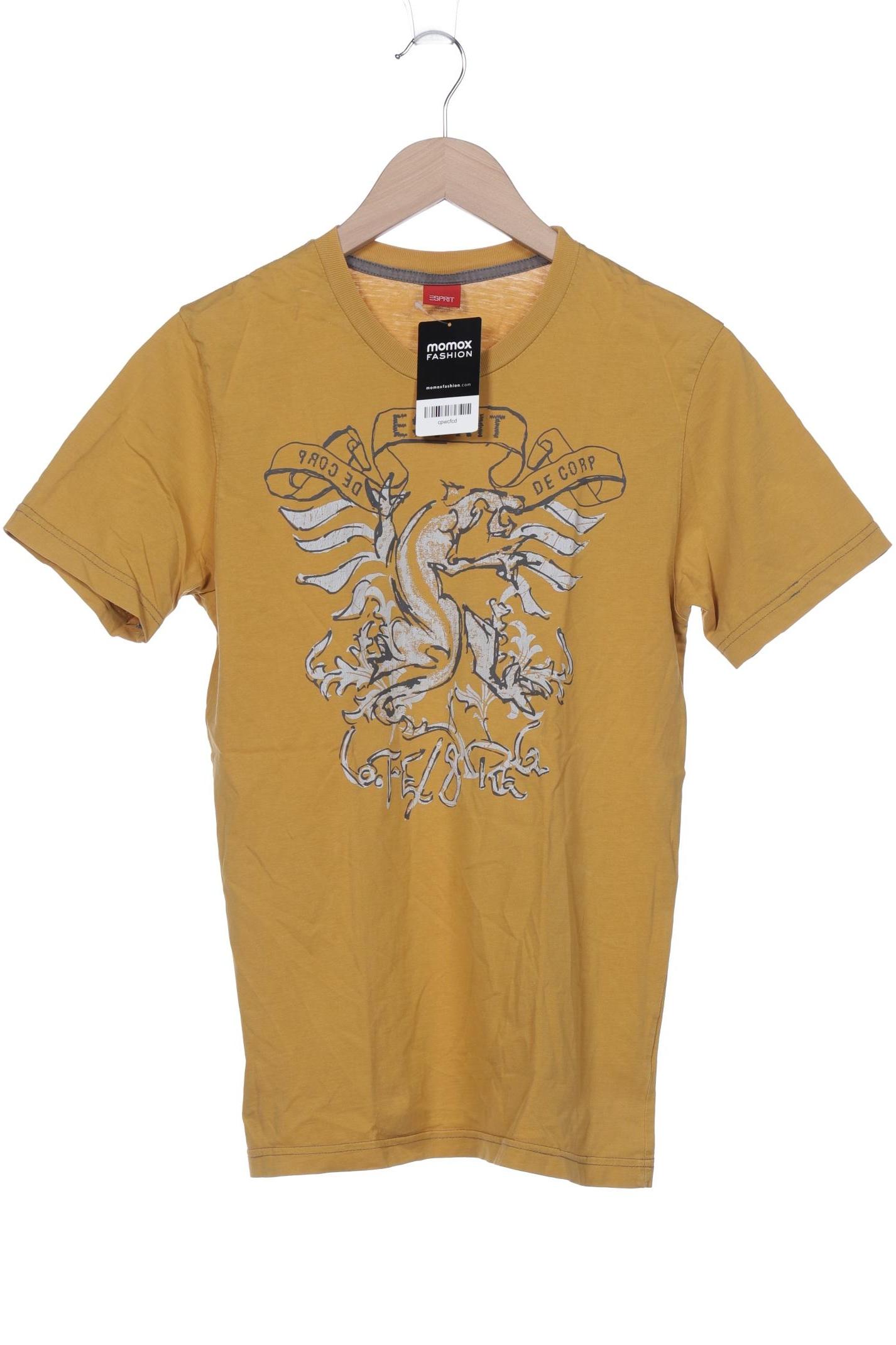 

Esprit Herren T-Shirt, gelb, Gr. 48
