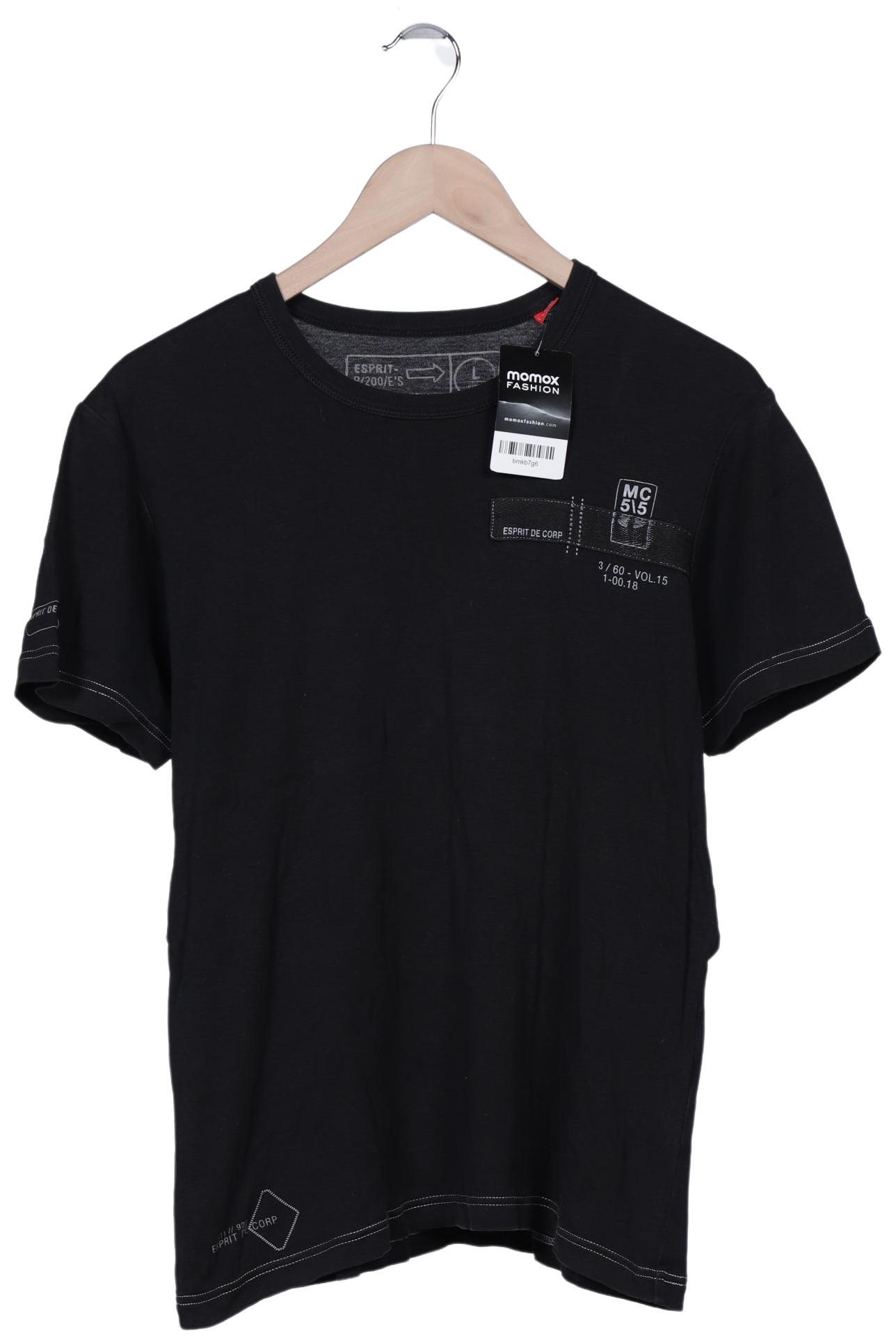 

Esprit Herren T-Shirt, schwarz, Gr. 52