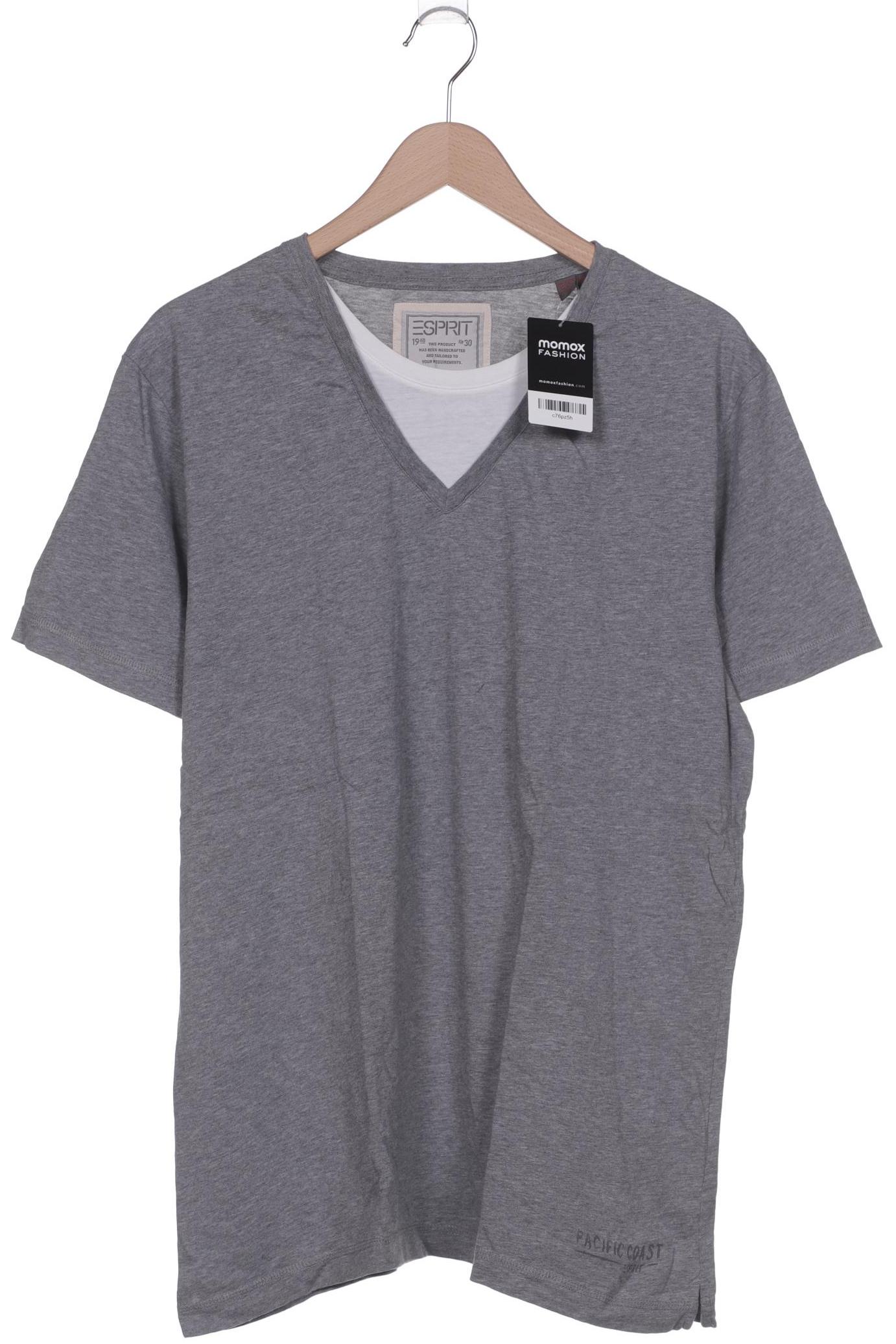 

Esprit Herren T-Shirt, grau, Gr. 56
