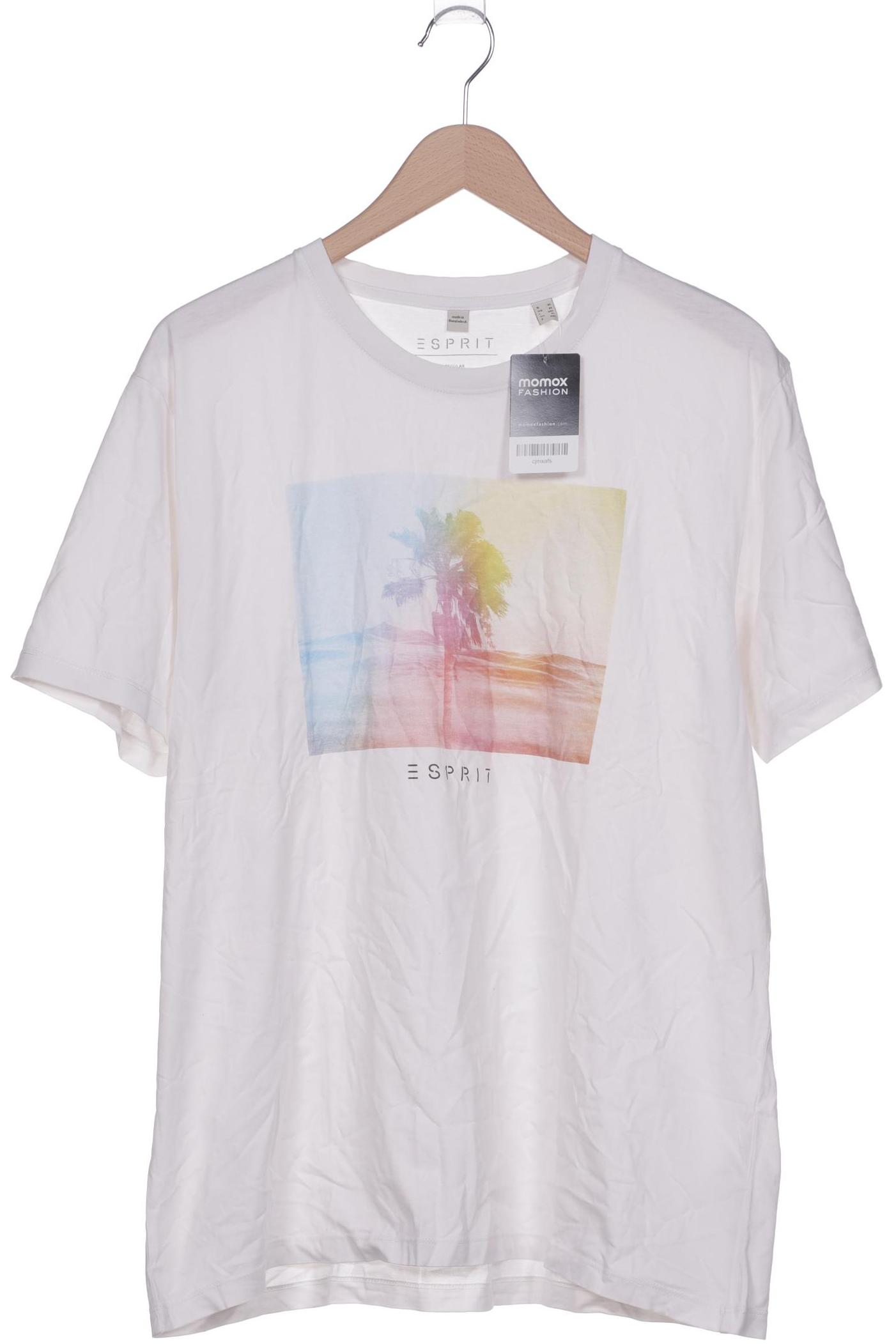 

Esprit Herren T-Shirt, weiß, Gr. 54
