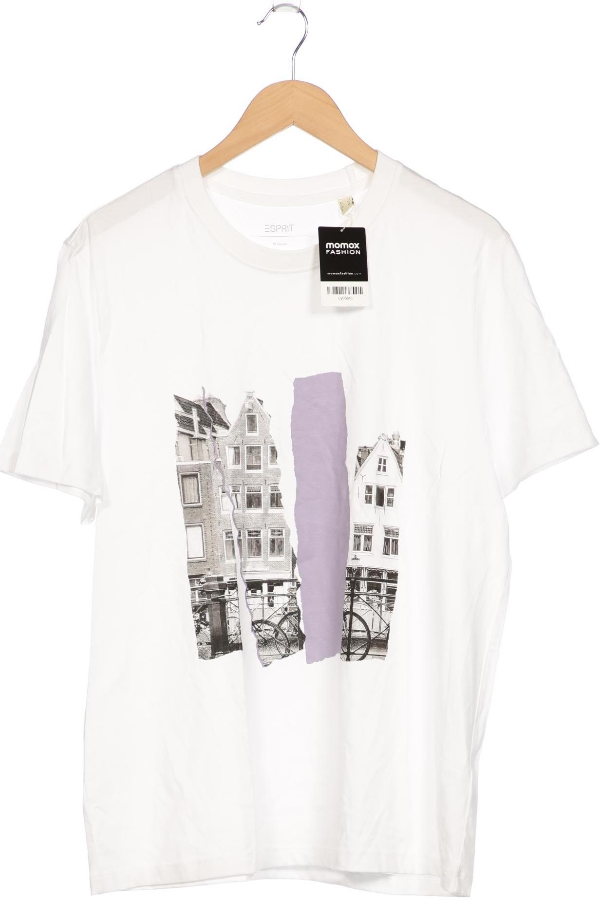 

Esprit Herren T-Shirt, weiß, Gr. 52