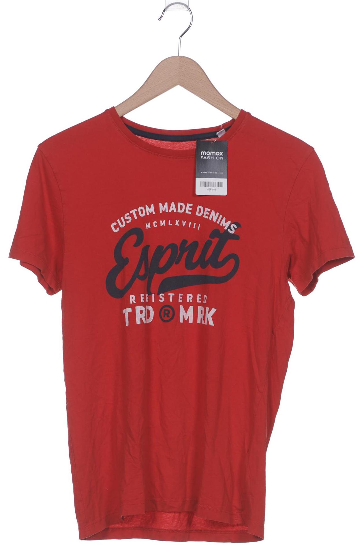

Esprit Herren T-Shirt, rot, Gr. 48