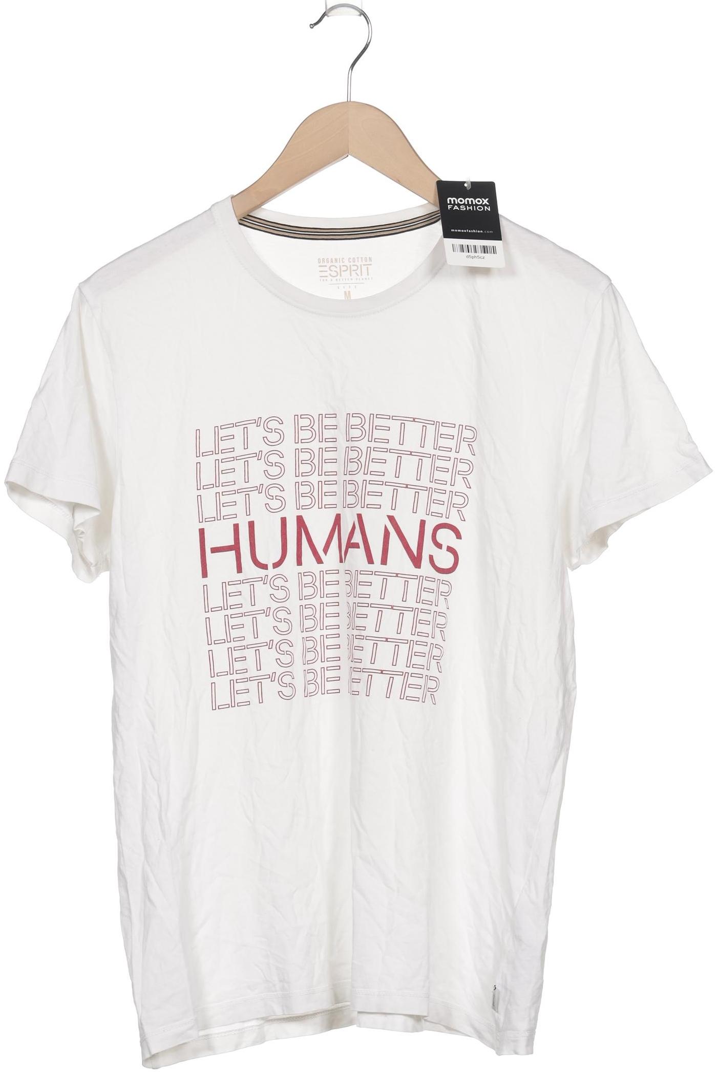 

Esprit Herren T-Shirt, weiß, Gr. 48