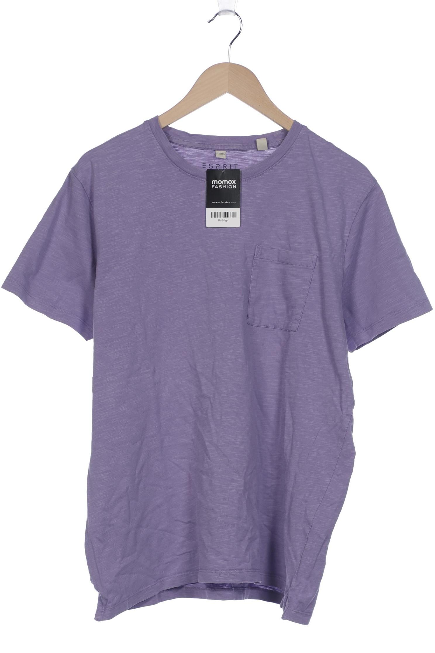 

Esprit Herren T-Shirt, flieder, Gr. 52
