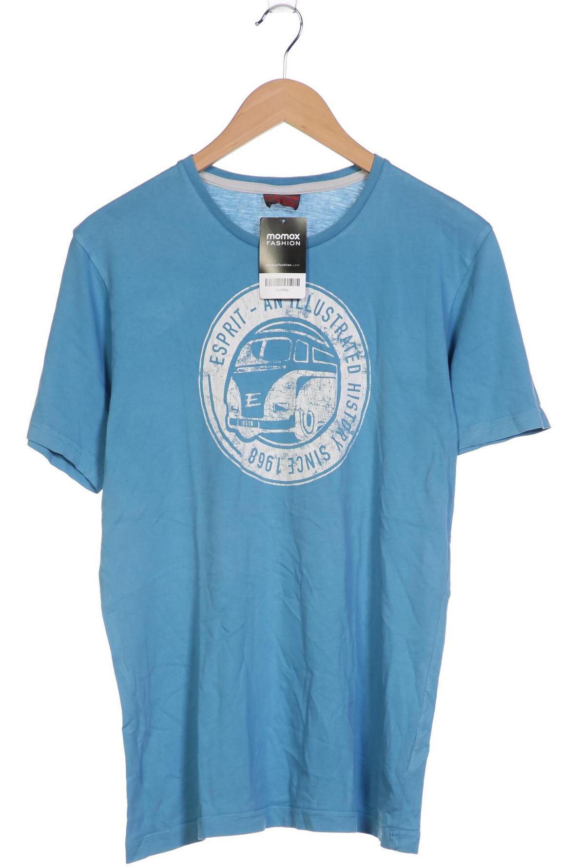

Esprit Herren T-Shirt, blau, Gr. 52