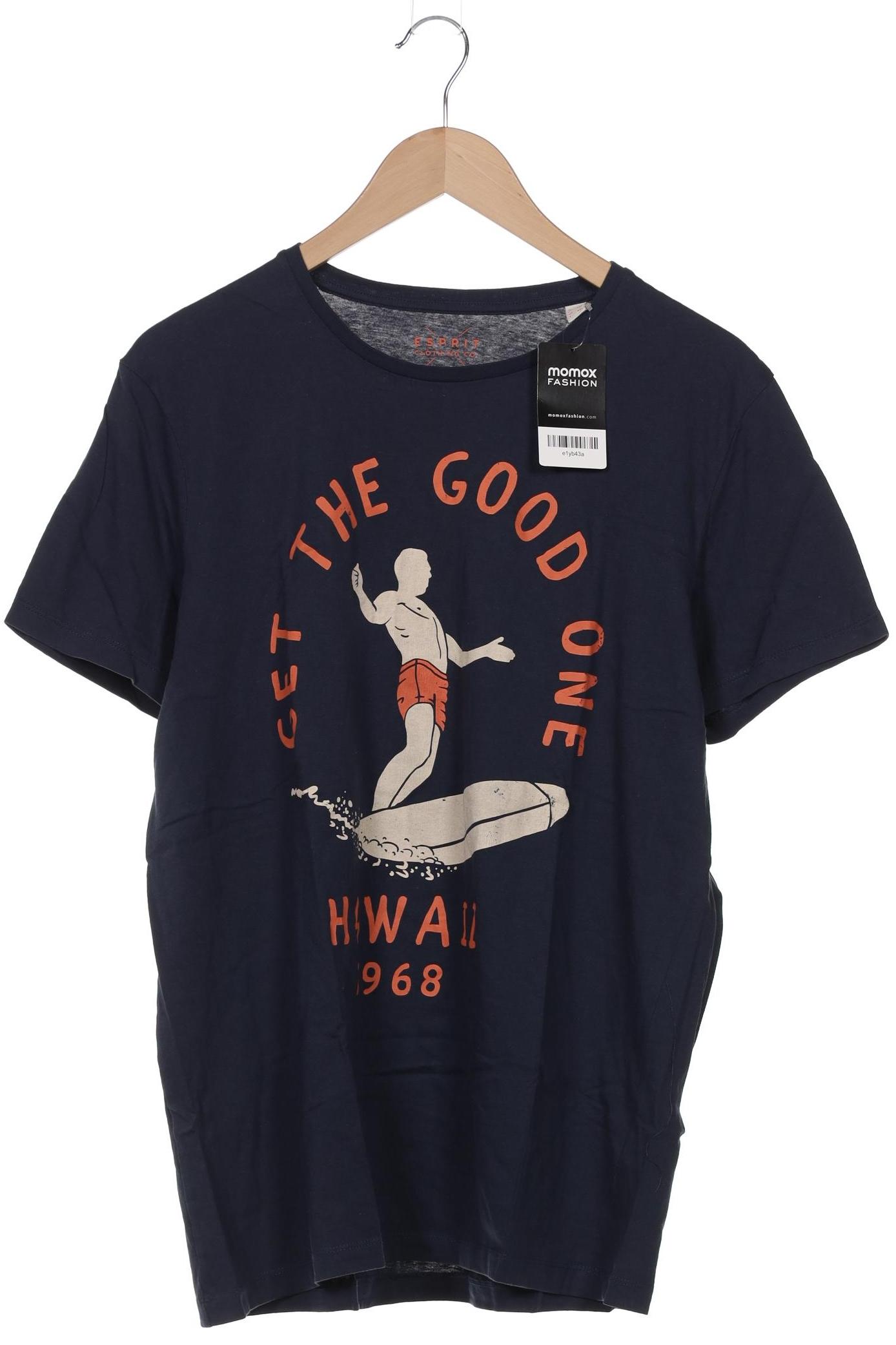 Thumbnail - Esprit Herren T-Shirt, marineblau, Gr. 54