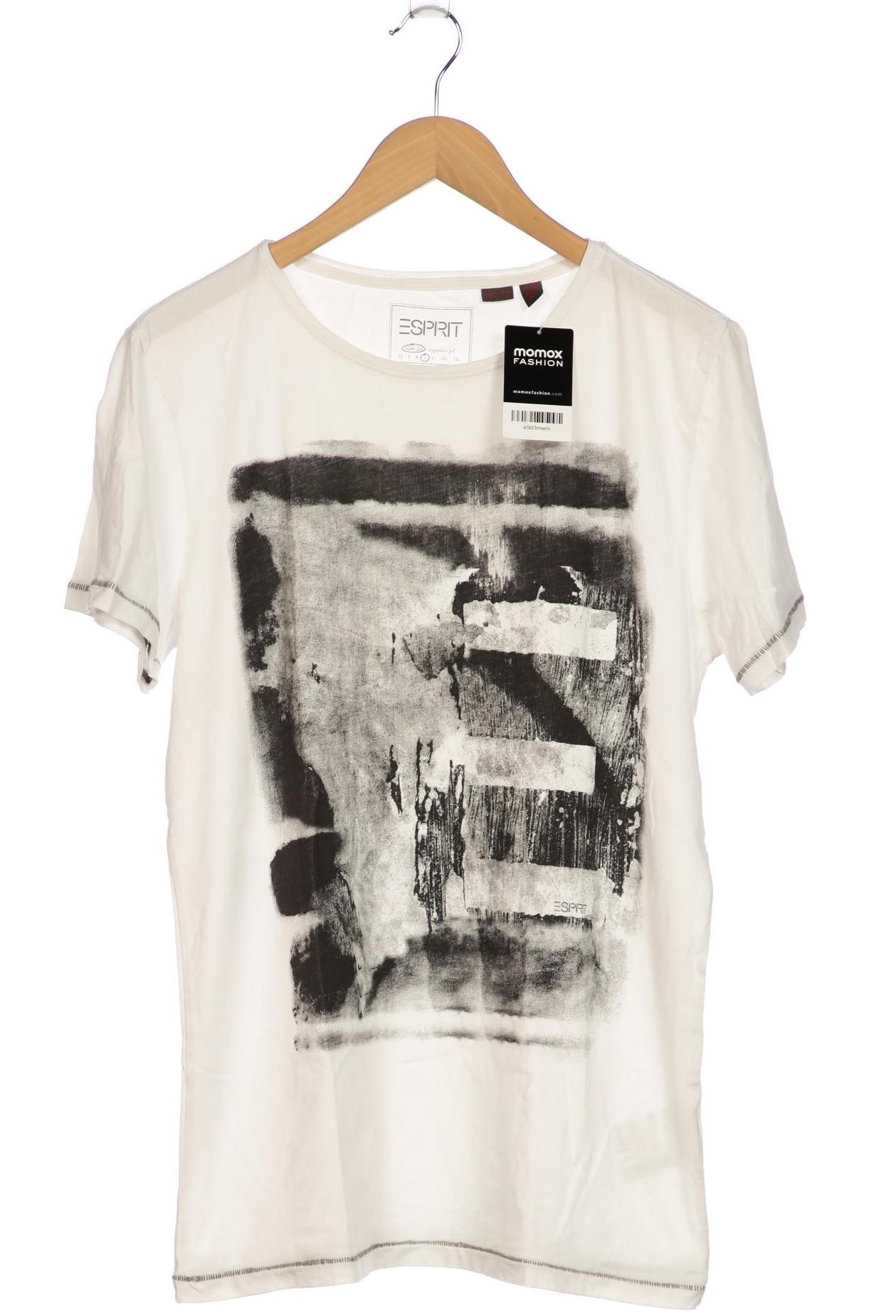 

Esprit Herren T-Shirt, weiß, Gr. 52