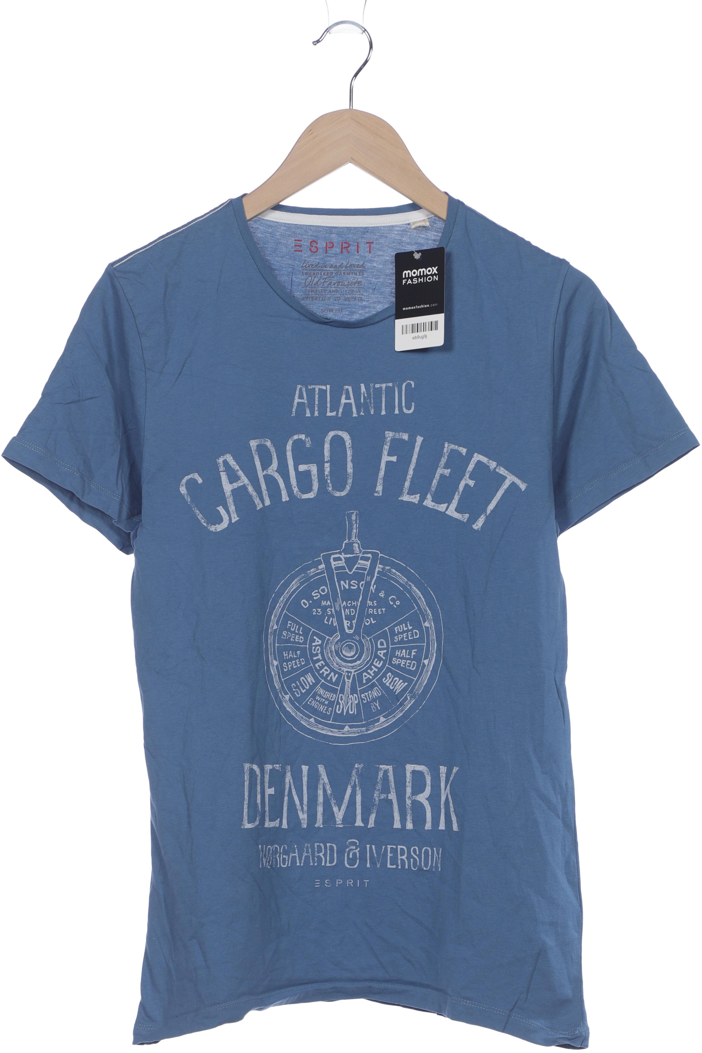 

Esprit Herren T-Shirt, blau, Gr. 48