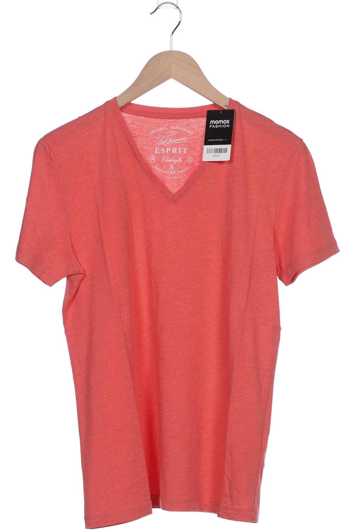 

Esprit Herren T-Shirt, orange, Gr. 48
