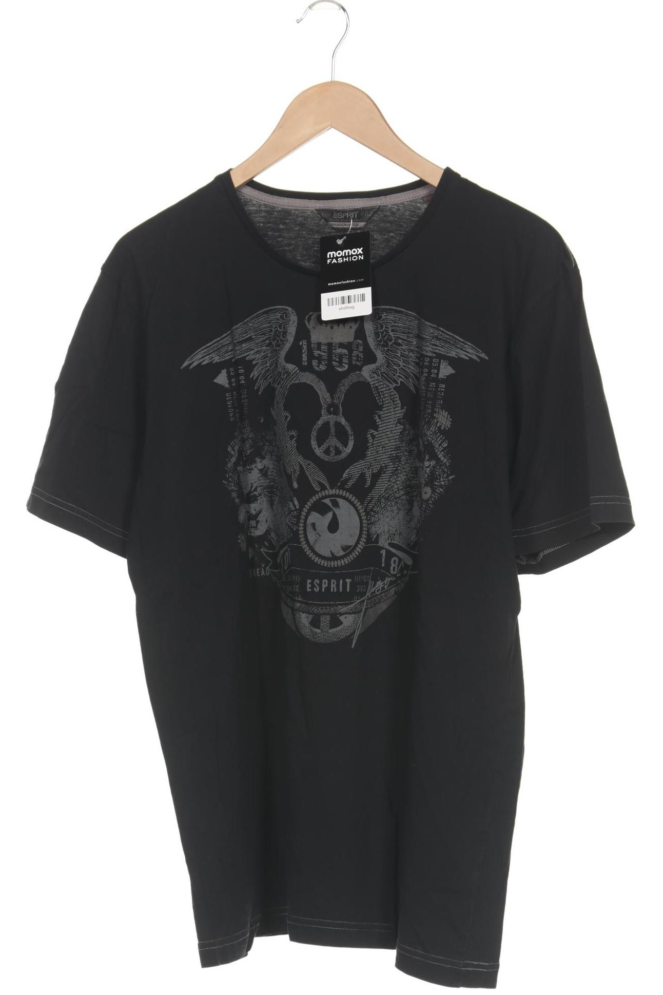 

Esprit Herren T-Shirt, schwarz, Gr. 56