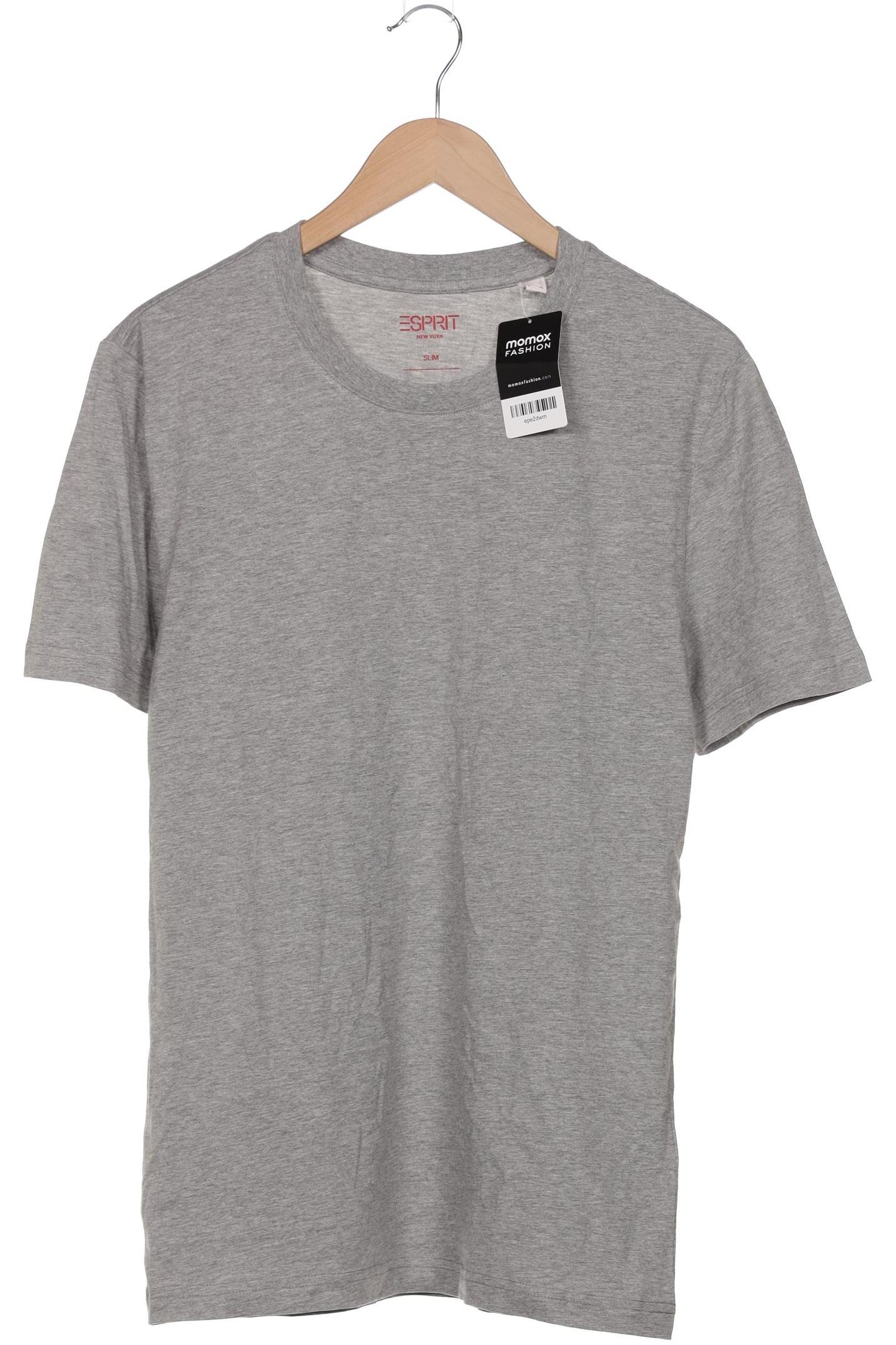 

Esprit Herren T-Shirt, grau, Gr. 52