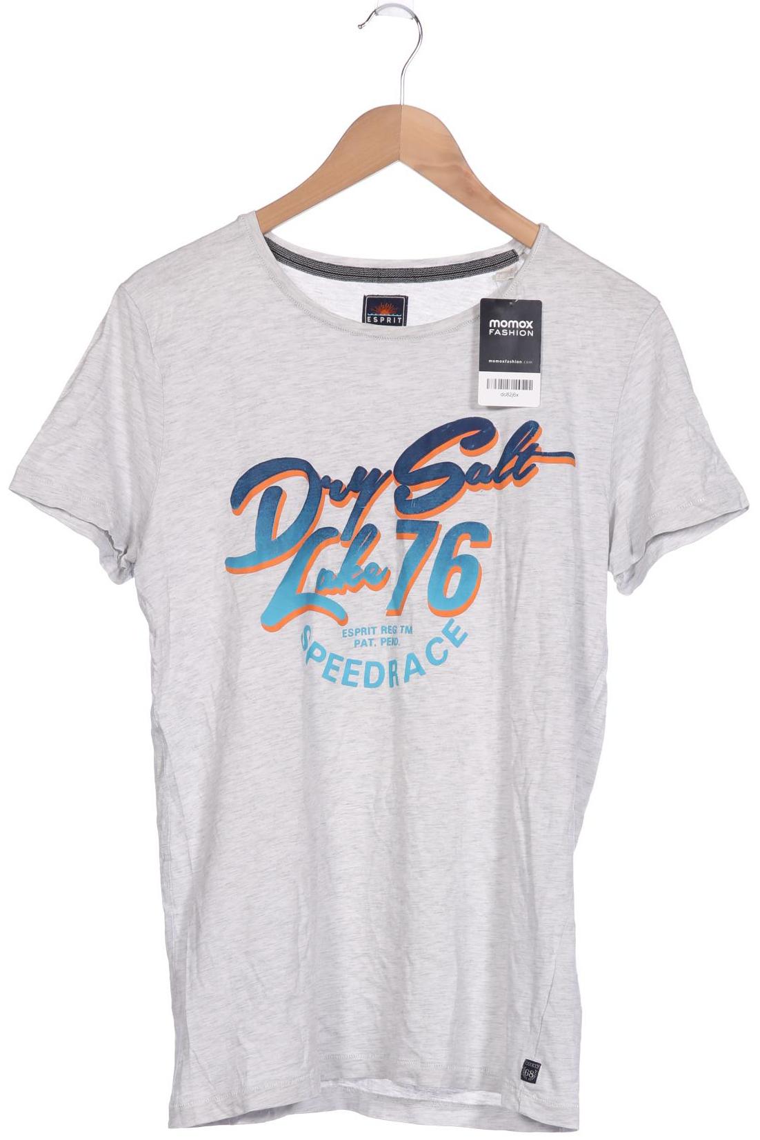 

Esprit Herren T-Shirt, grau, Gr. 48