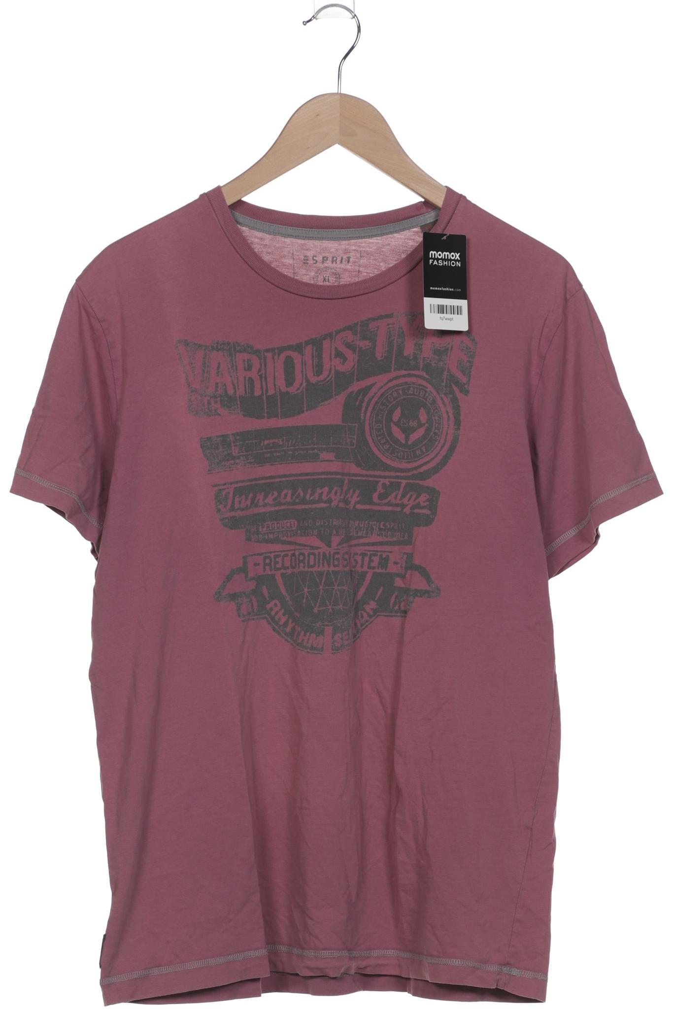 Thumbnail - Esprit Herren T-Shirt, pink, Gr. 54