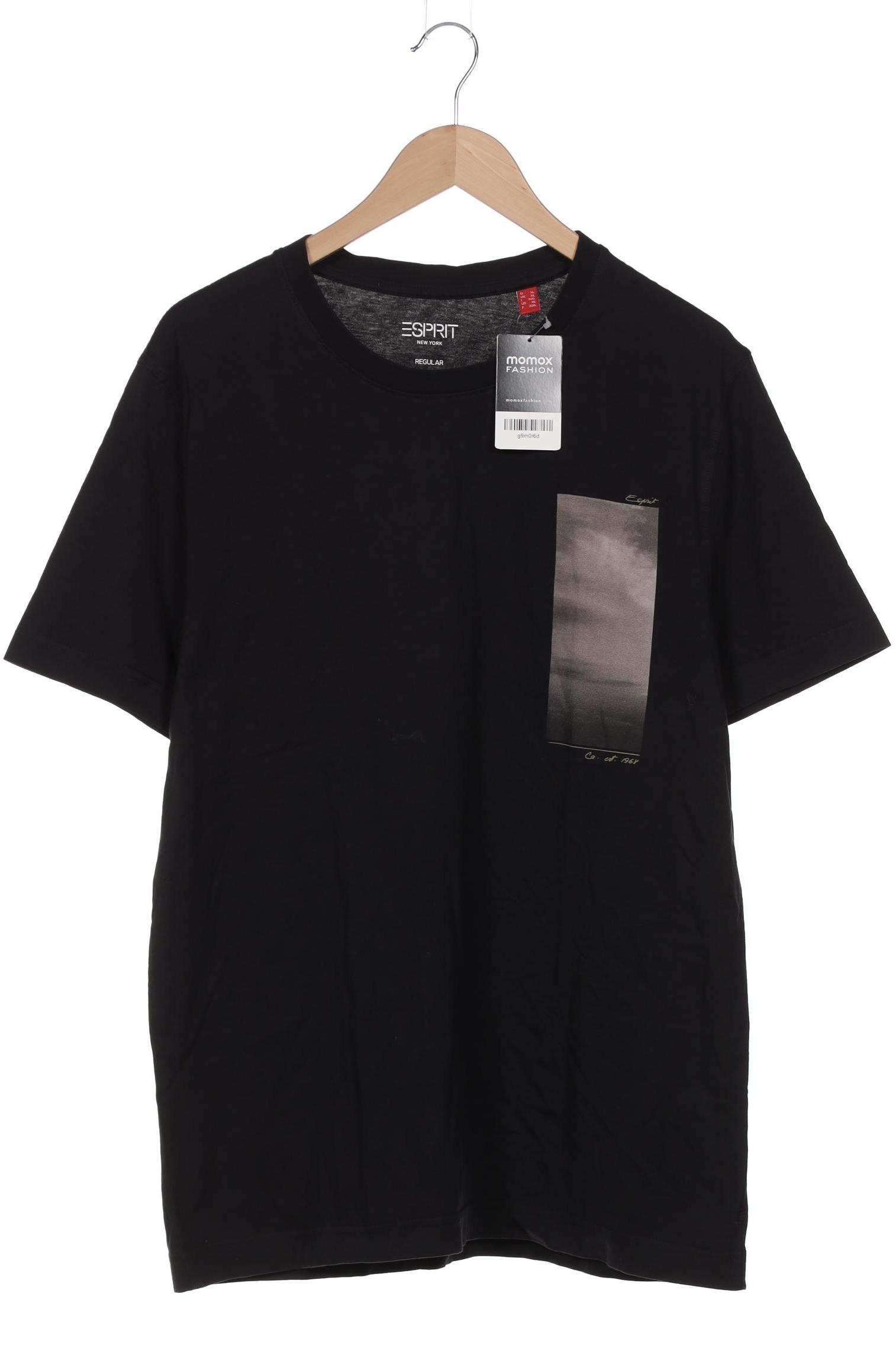 

Esprit Herren T-Shirt, schwarz, Gr. 54