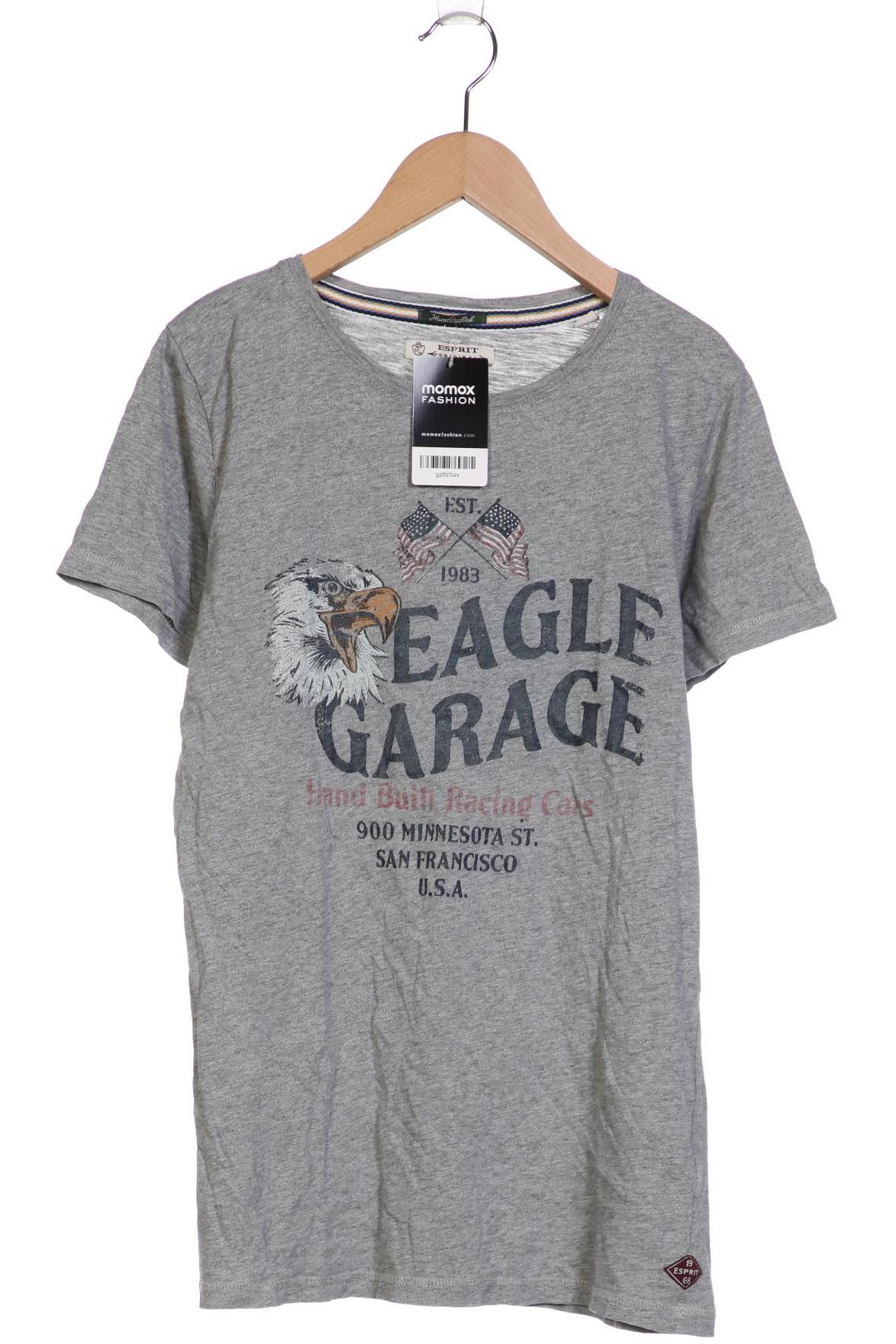 

Esprit Herren T-Shirt, grau, Gr. 48