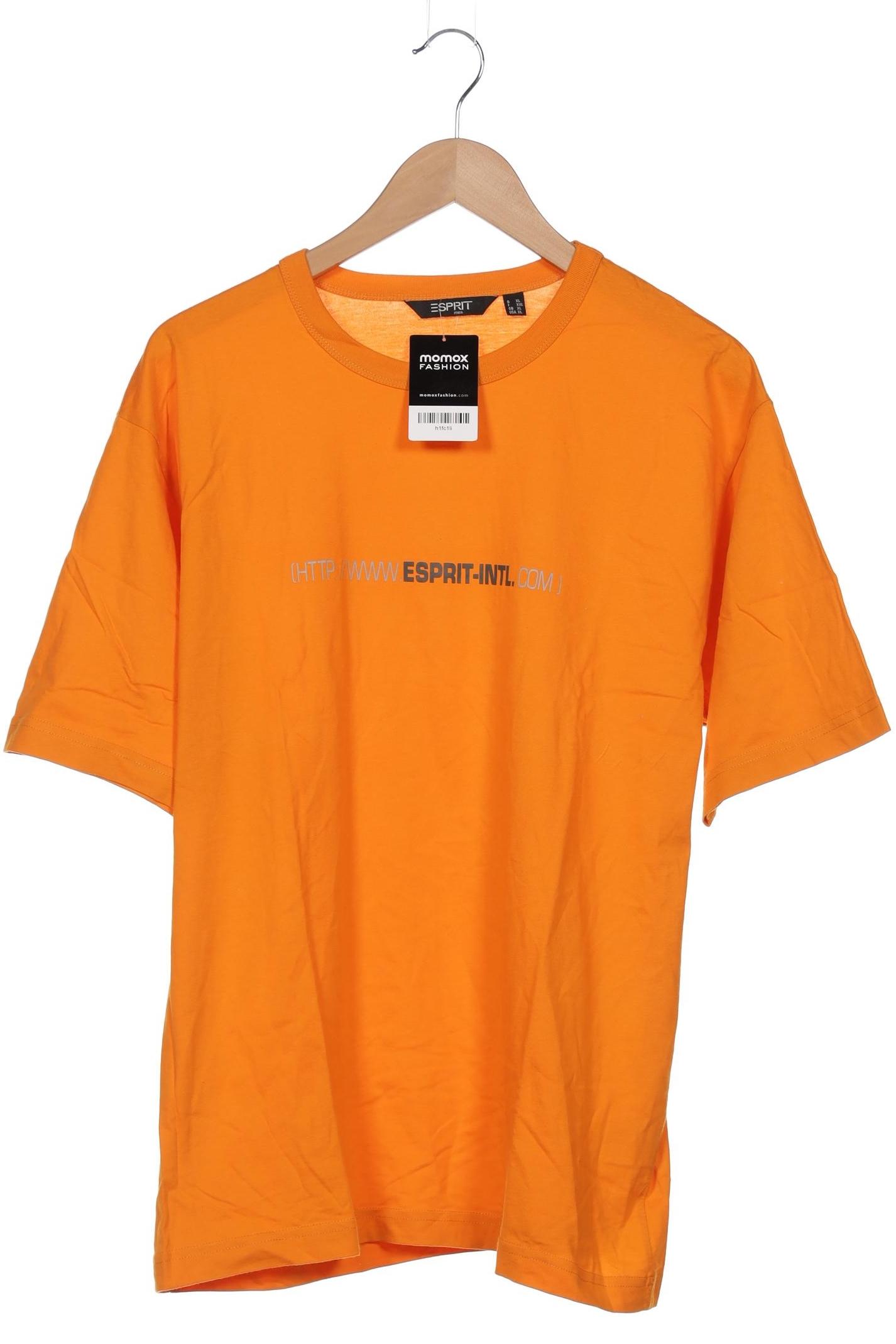

Esprit Herren T-Shirt, orange, Gr. 54