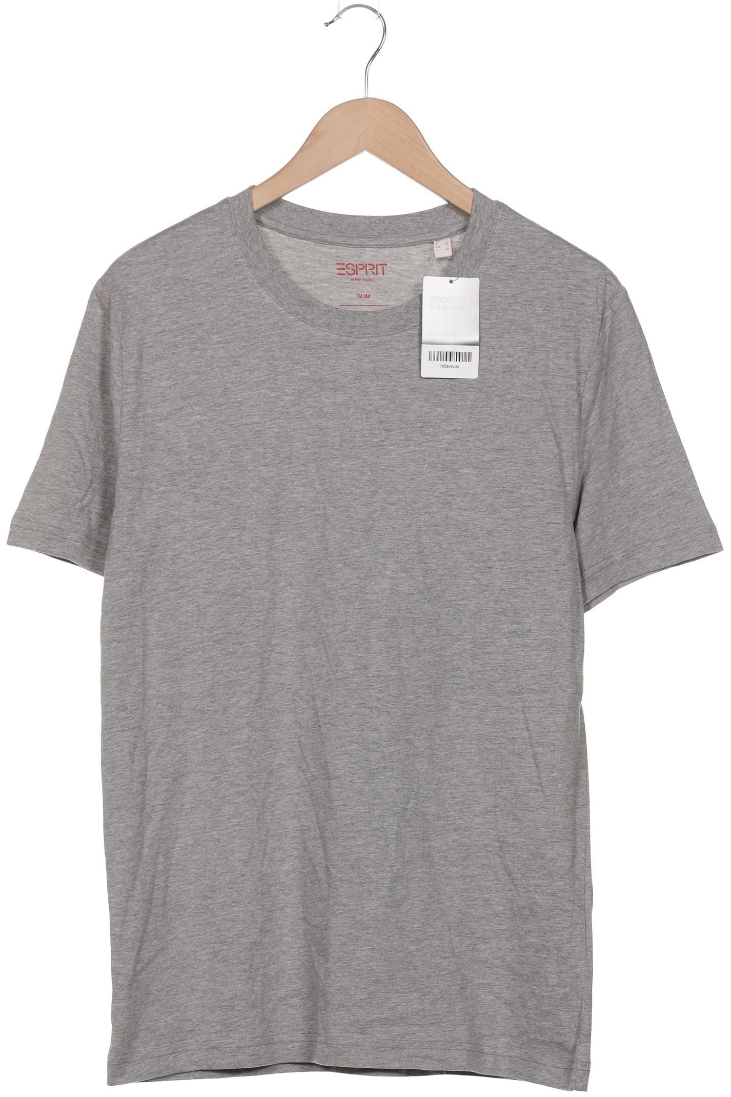 

Esprit Herren T-Shirt, grau, Gr. 52