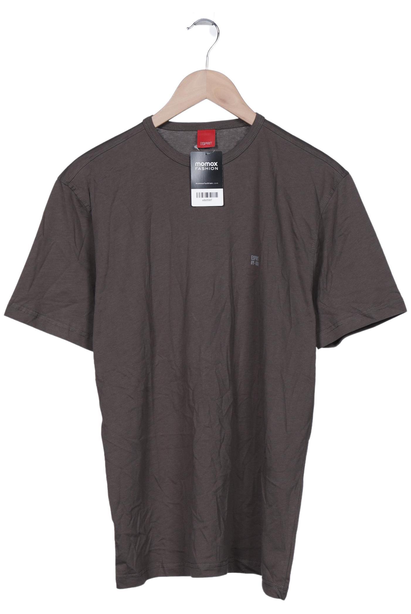 

Esprit Herren T-Shirt, braun, Gr. 52