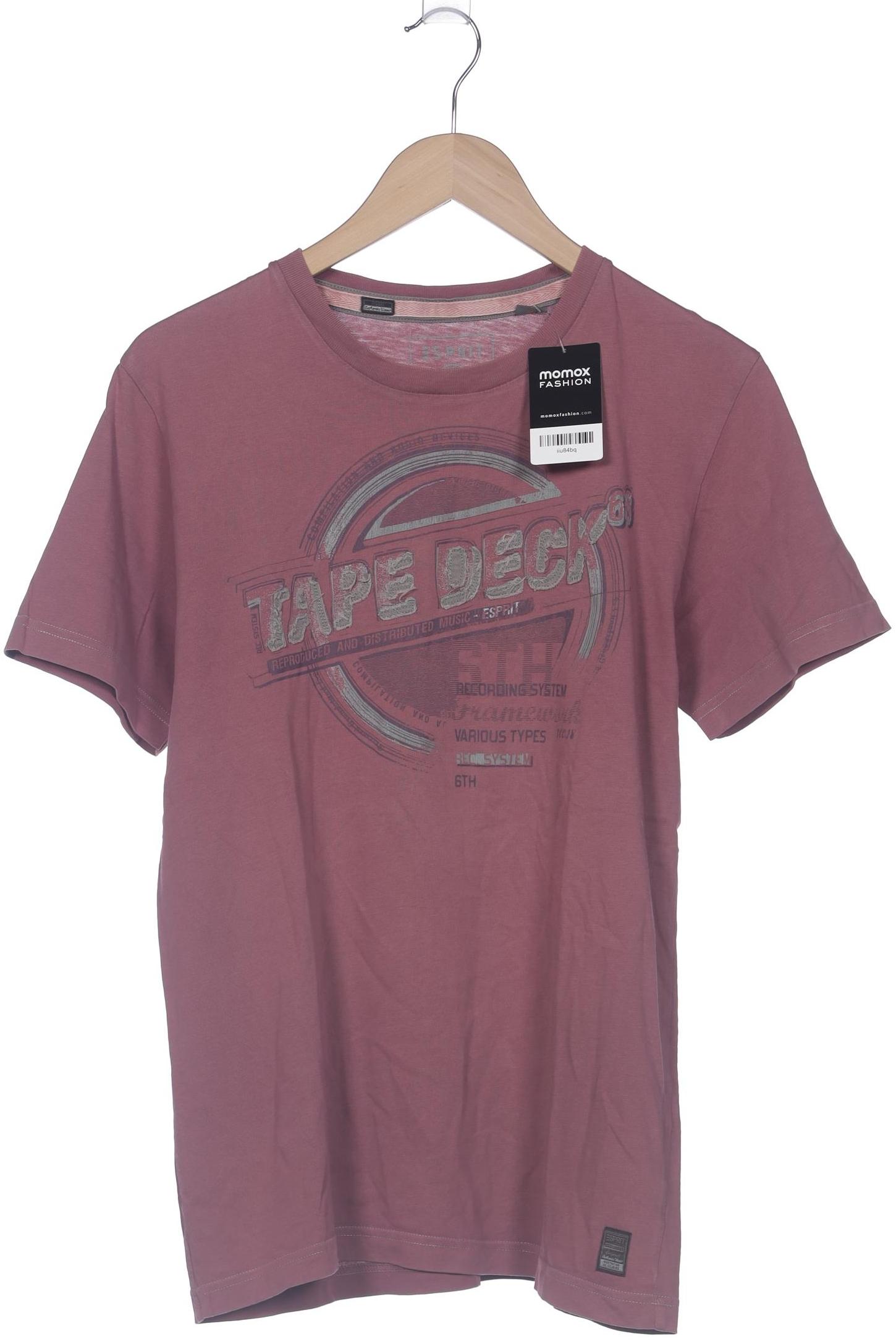 

Esprit Herren T-Shirt, pink, Gr. 52