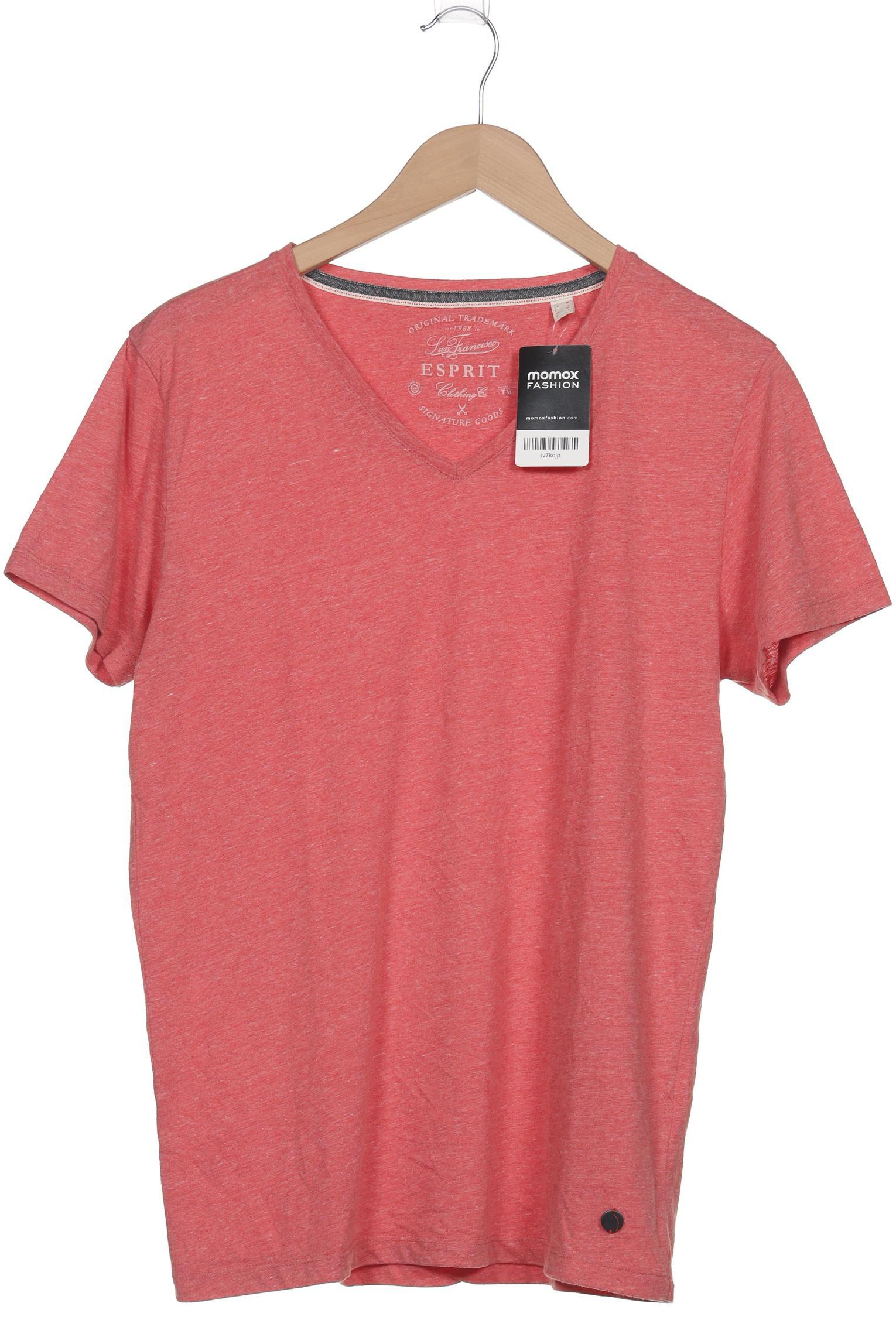 

Esprit Herren T-Shirt, pink, Gr. 48