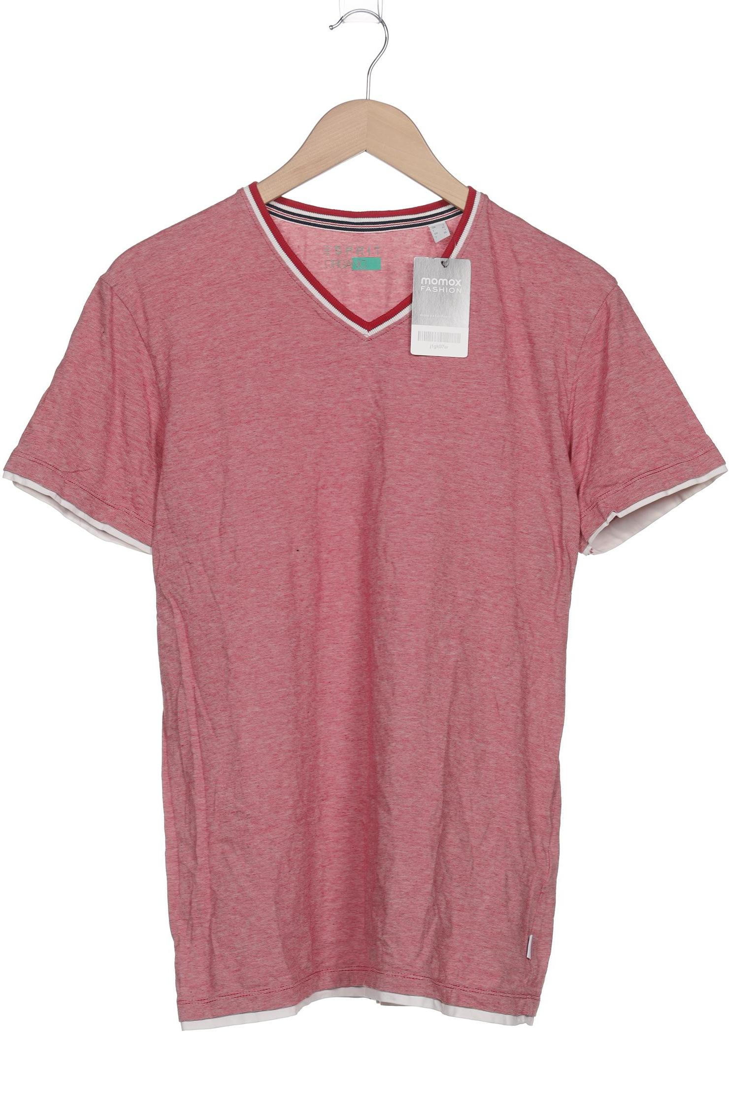 

Esprit Herren T-Shirt, rot, Gr. 52