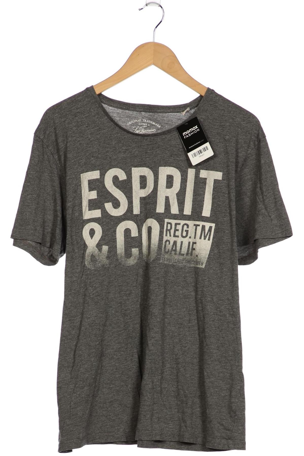 

Esprit Herren T-Shirt, grau, Gr. 56