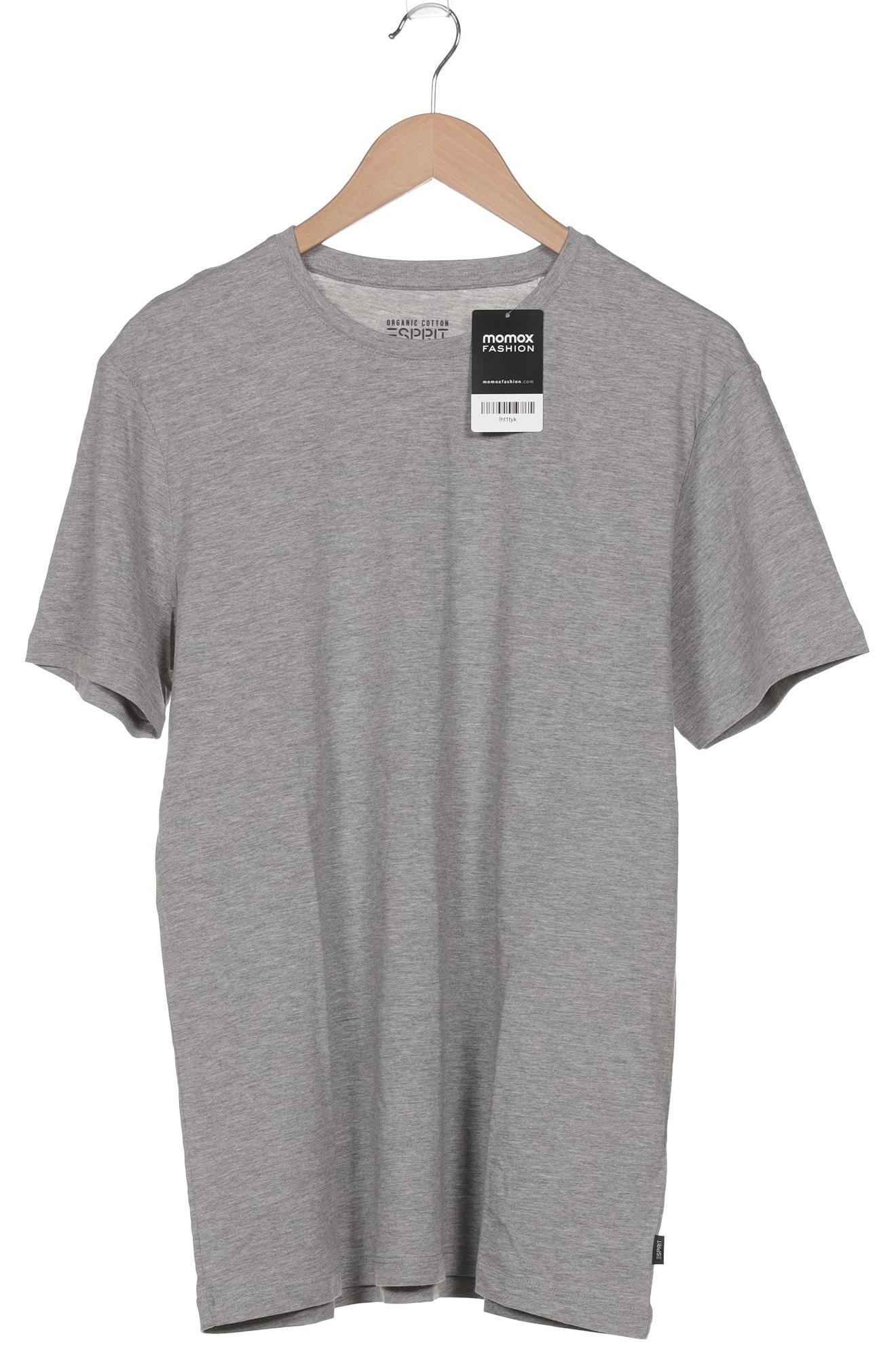 

Esprit Herren T-Shirt, grau, Gr. 52