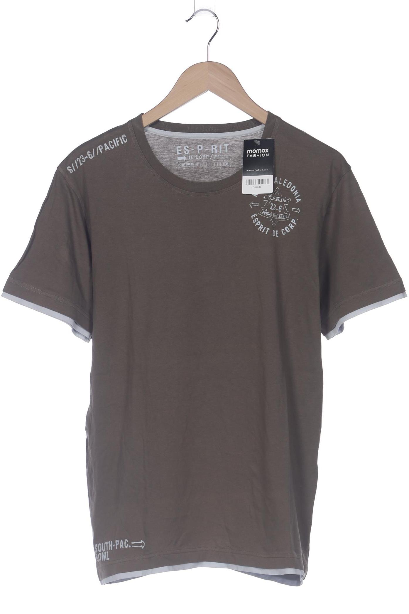 

Esprit Herren T-Shirt, grau, Gr. 56