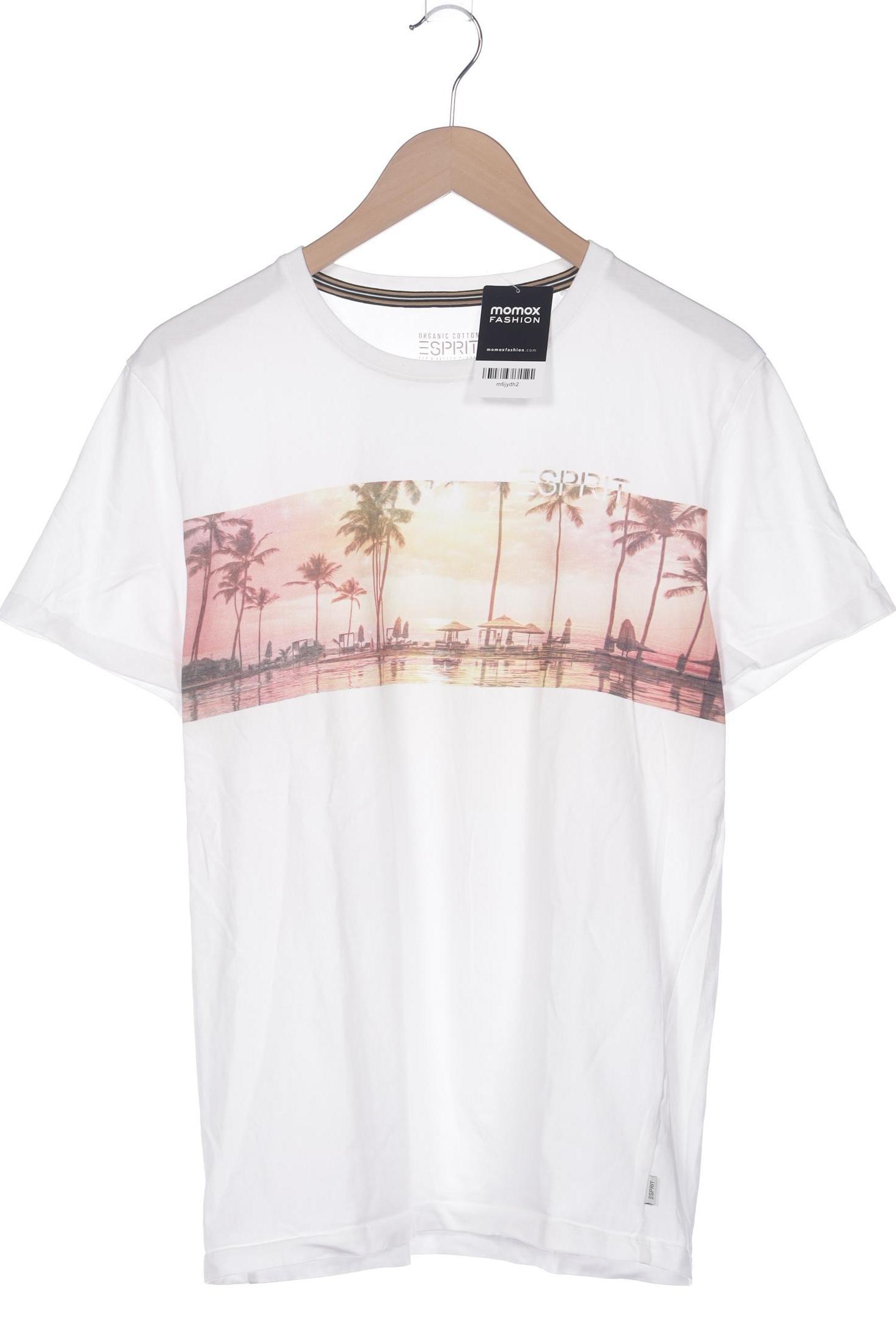 

Esprit Herren T-Shirt, weiß, Gr. 52