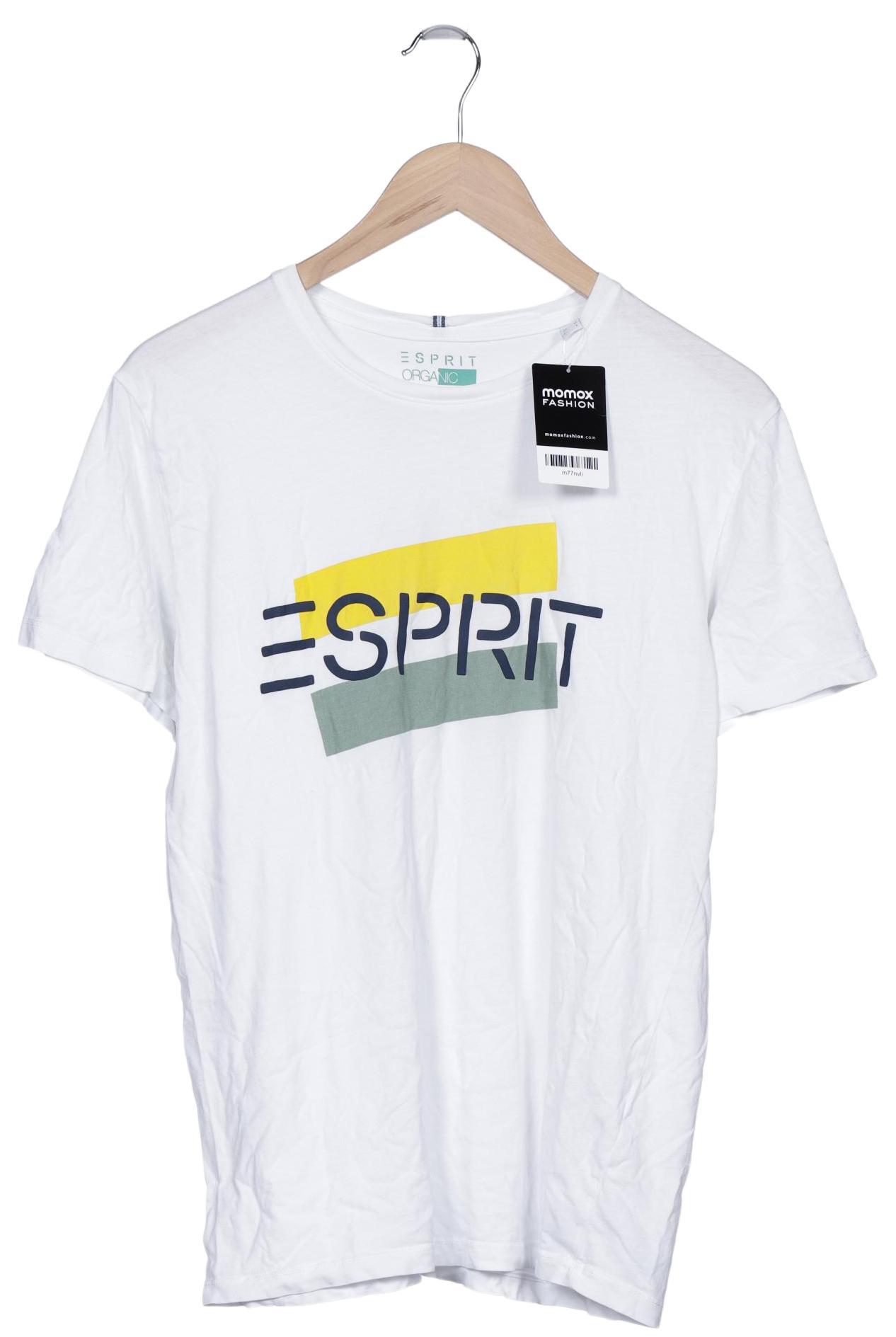 

Esprit Herren T-Shirt, weiß, Gr. 48