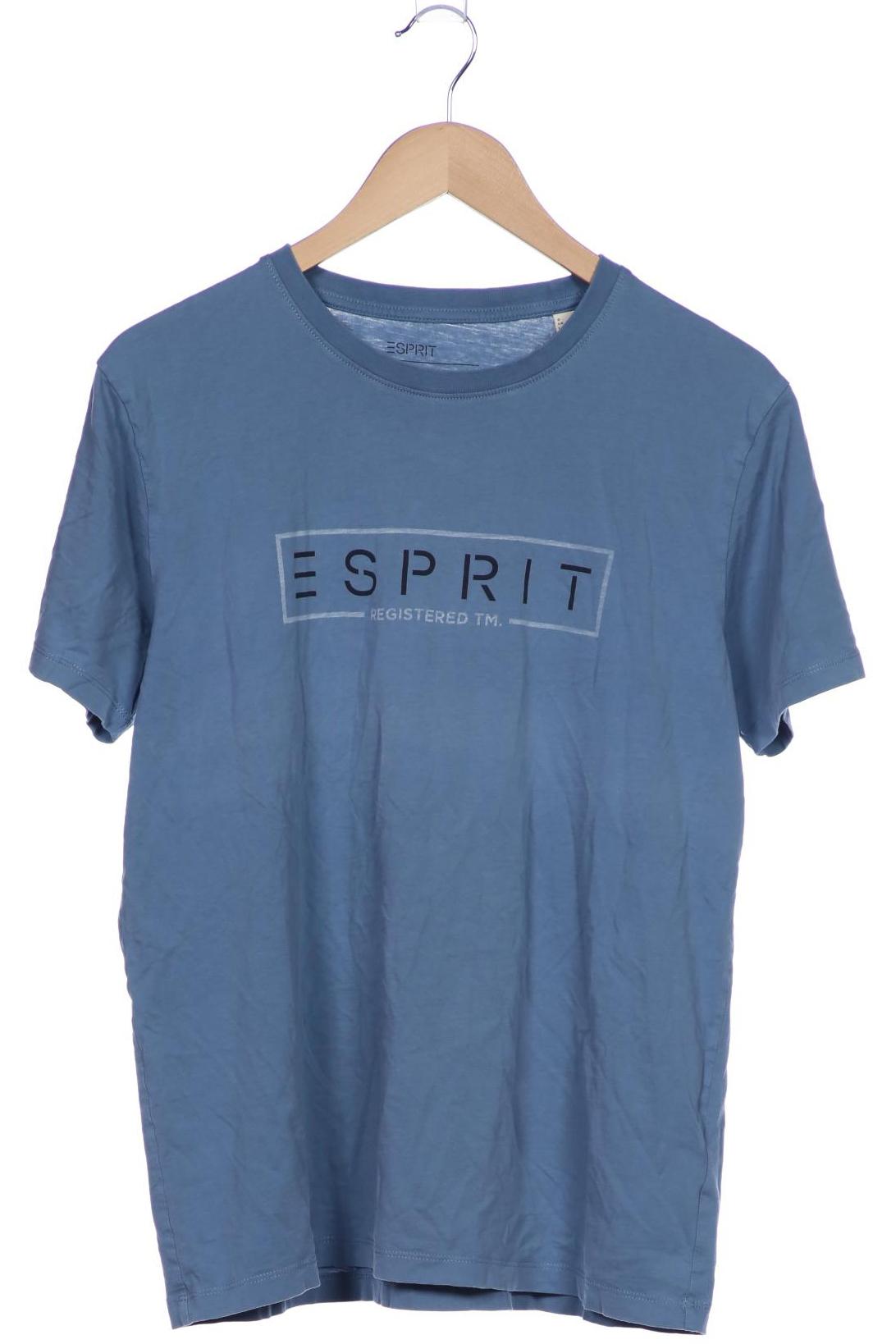 

Esprit Herren T-Shirt, blau, Gr. 48