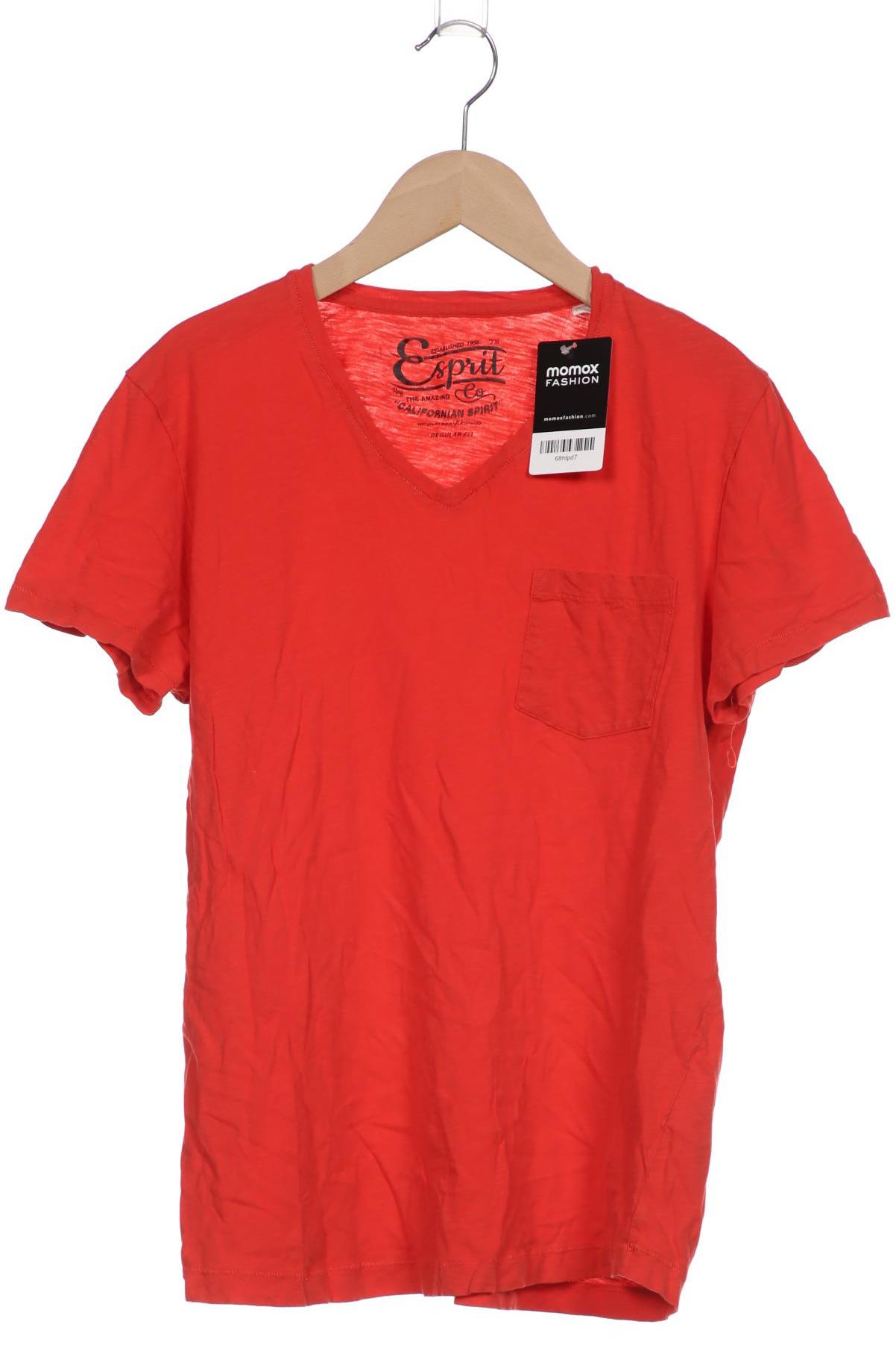 

Esprit Herren T-Shirt, rot, Gr. 48