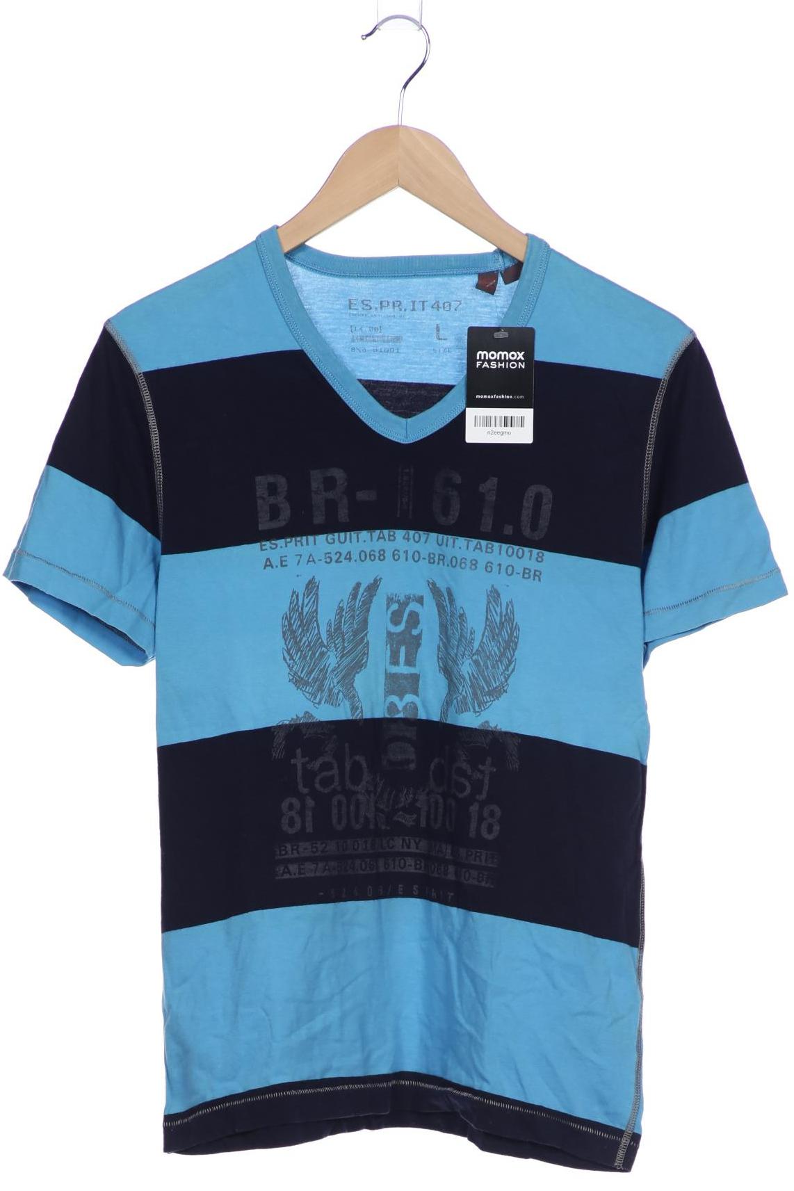 

Esprit Herren T-Shirt, blau, Gr. 52